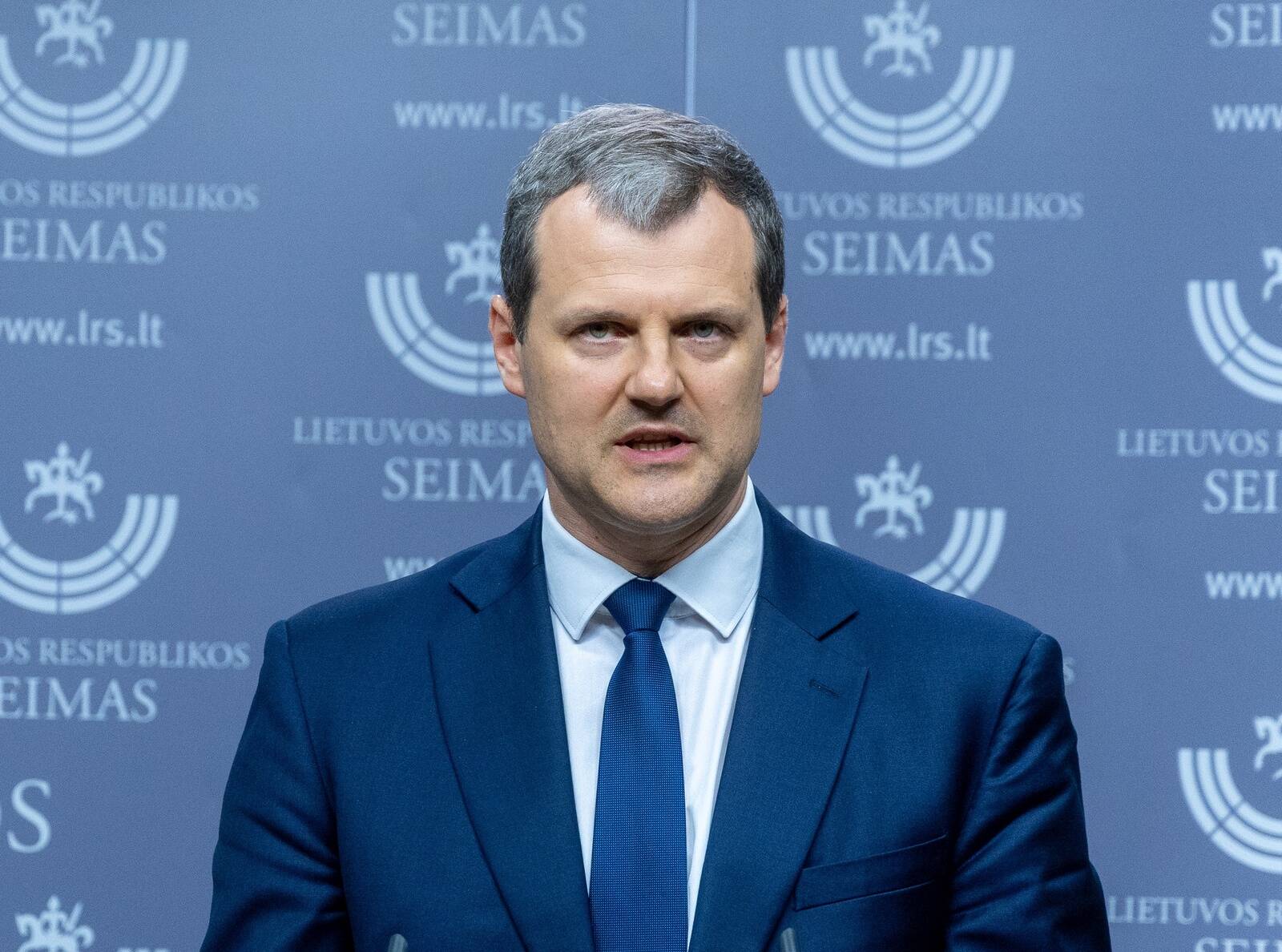 Премьер-министр Литвы Гинтаутас Палуцкас.
