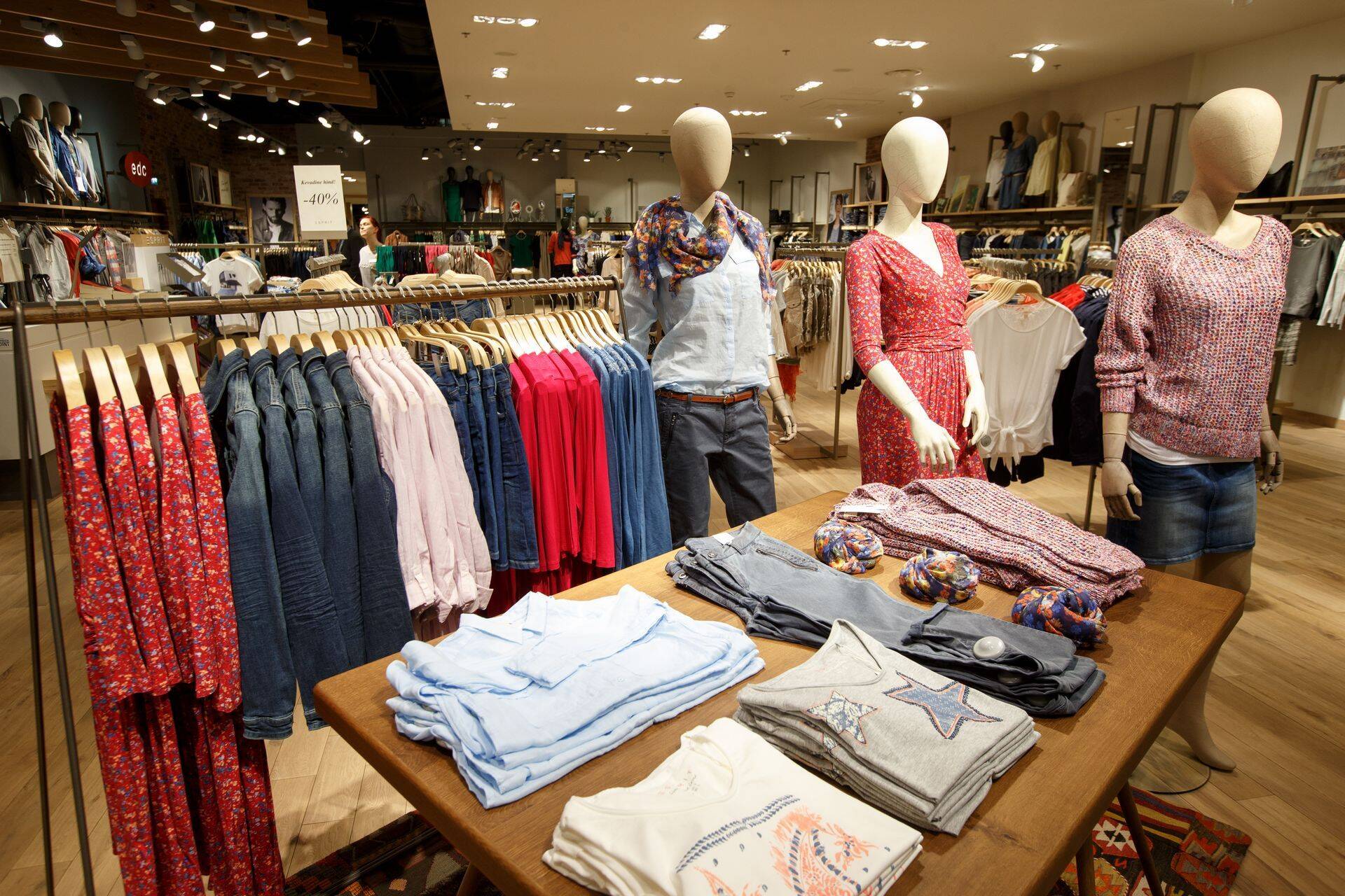 Enim suurenes müügitulu  tekstiiltoodete, rõivaste ja jalatsite kauplustes