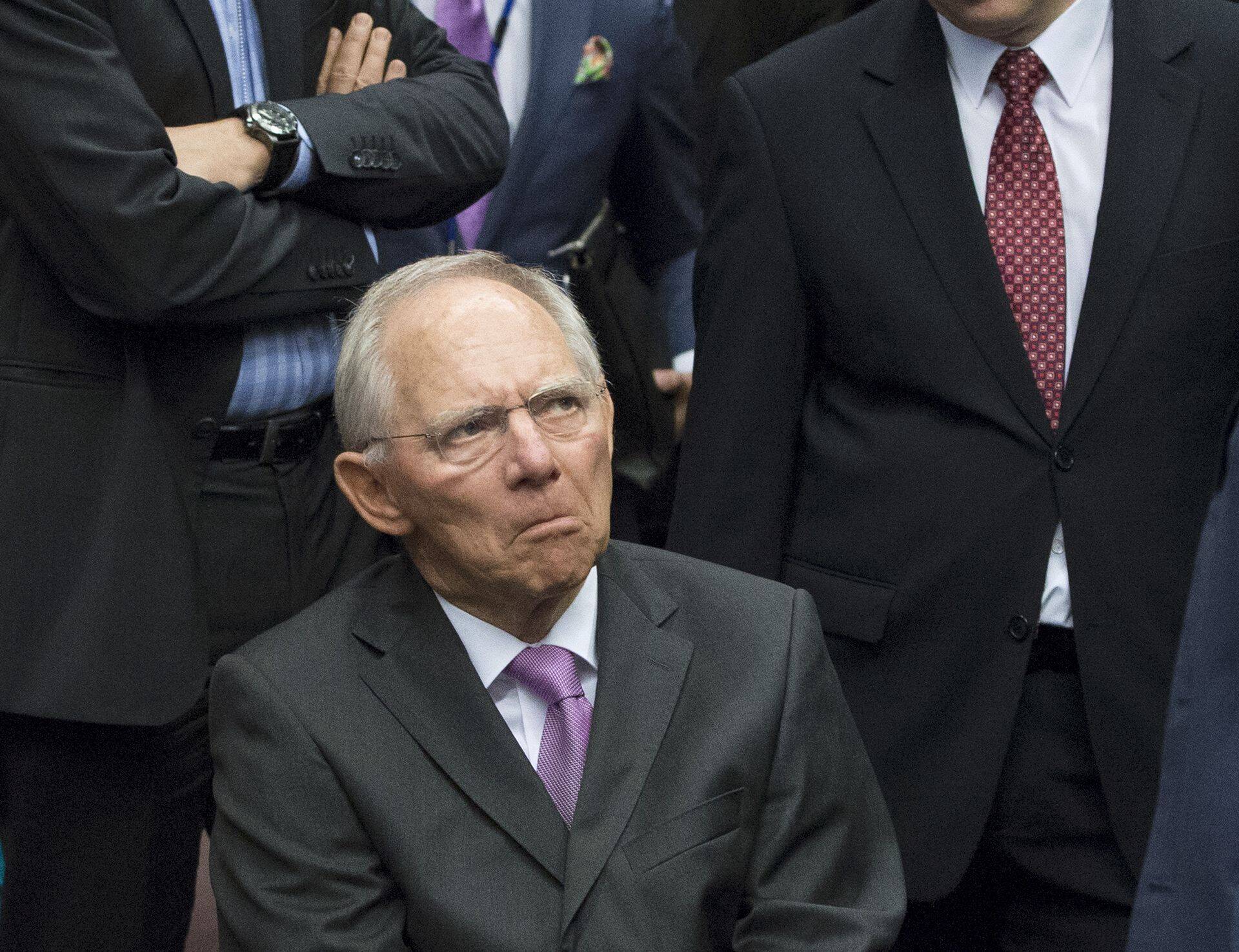 Saksamaa rahandusminister Wolfgang Schäuble