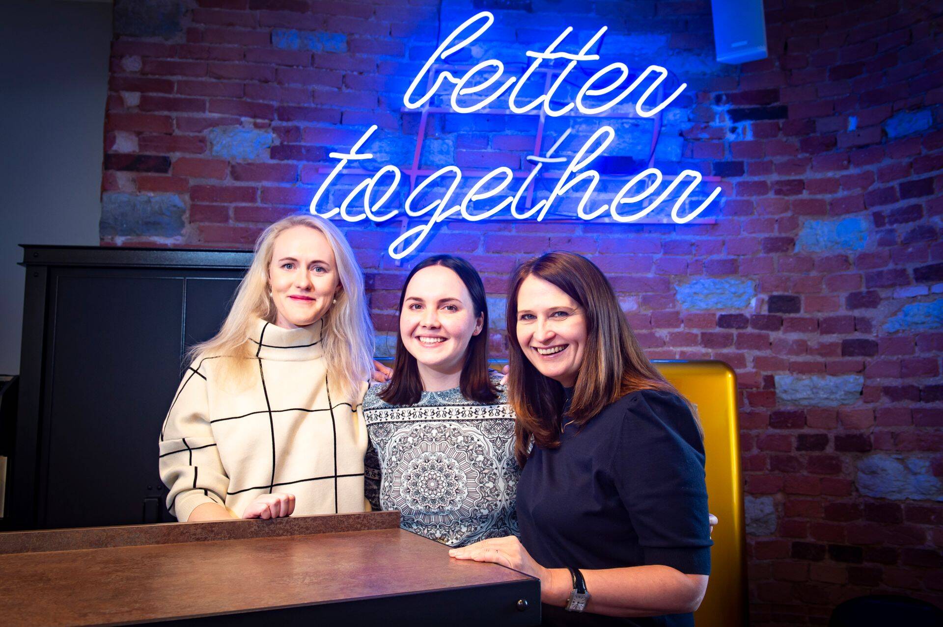 Baltic ID raudvara: partner Kaia Gil, konsultant Anett Taal ja partner Kristina Seimann