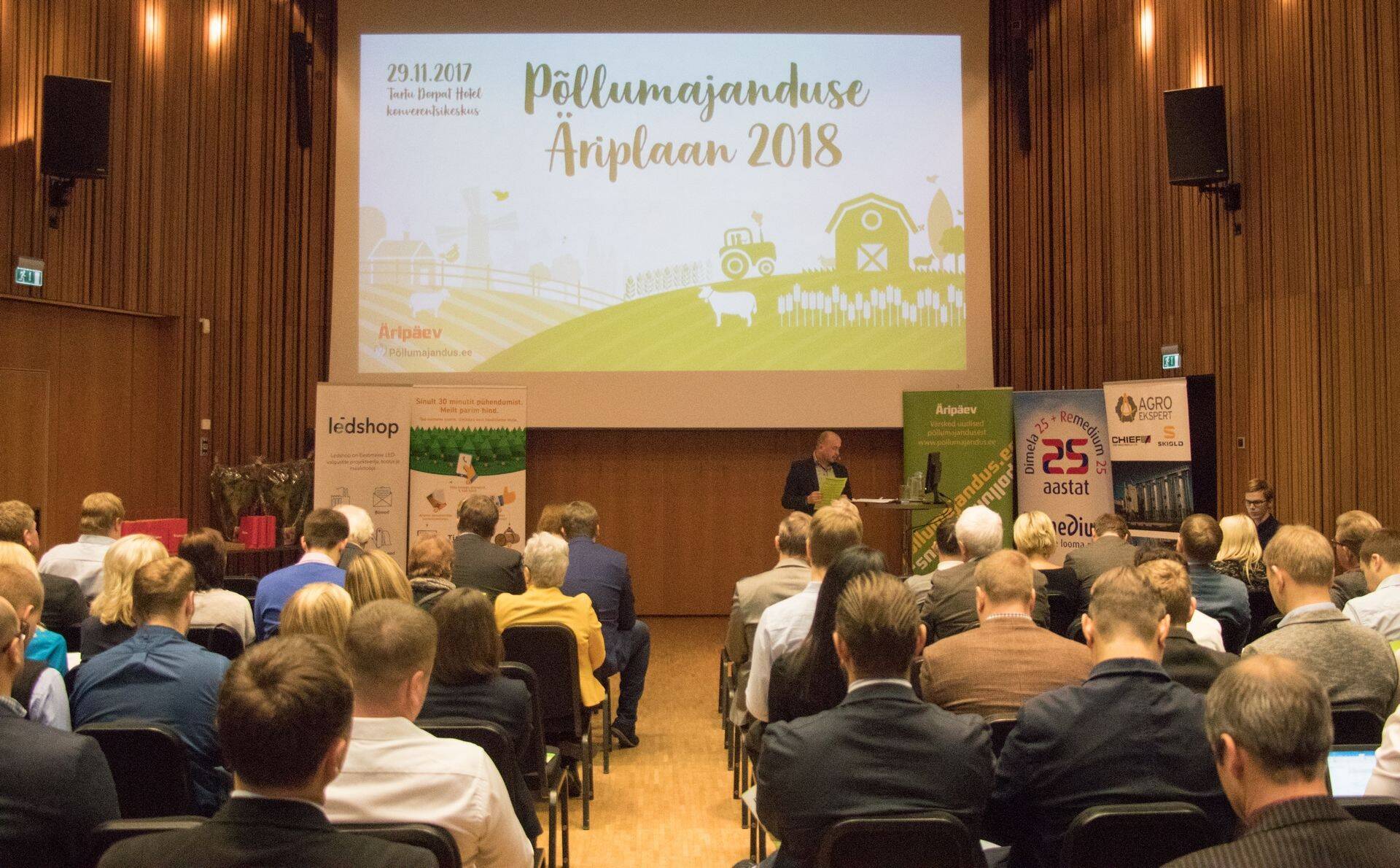 Suur fotogalerii: Põllumajanduse Äriplaani konverents Tartus