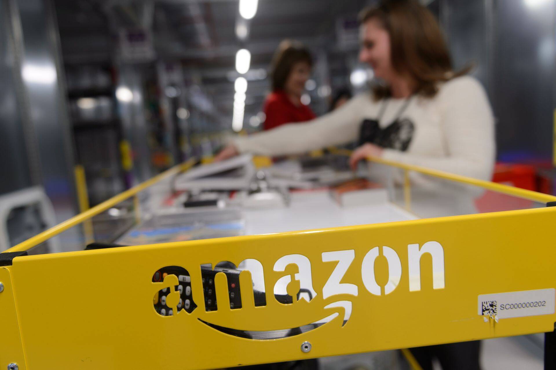 Amazoni e-poe logistikakeskus Poolas Poznanis