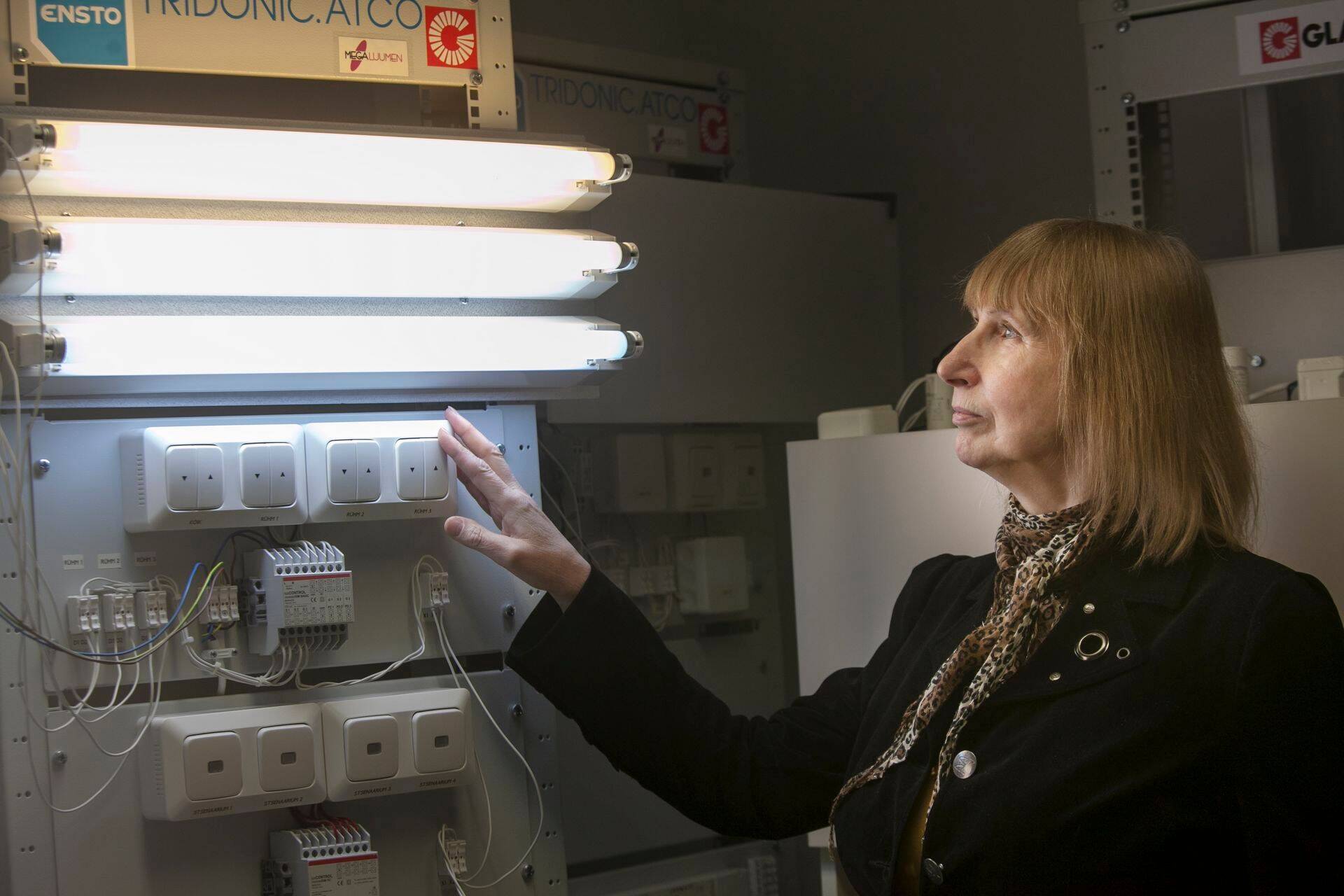 TTÜ Elektrotehnika Instituudi lektor Tiiu Tamm hoiatab, et räige valgus võib rikkuda tervist.