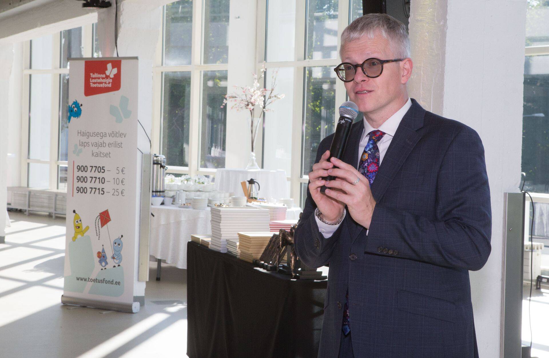 Tallinna Lastehaigla Toetusfondi nõukogu esimees Janek Mäggi.