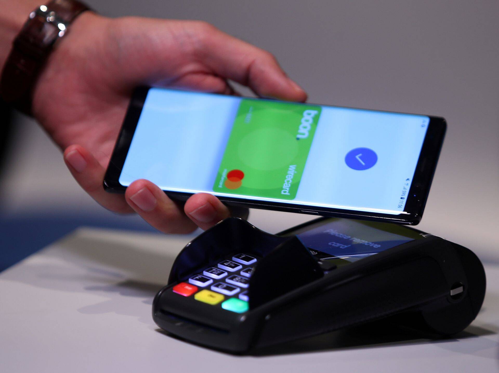 Wirecard esitlemas oma makselahendust.