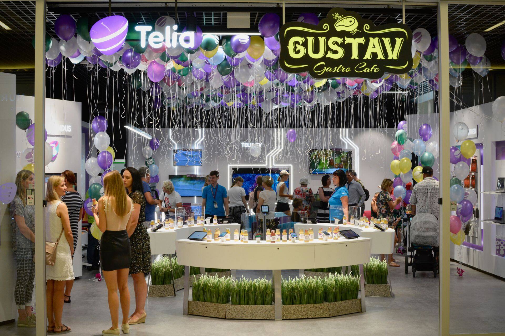 Telia Eesti esindus Gustavi kohvikuga