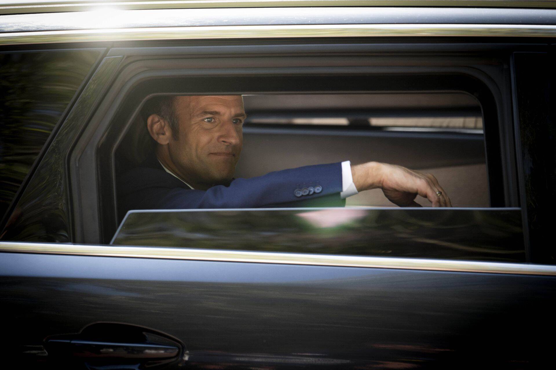 Emmanuel Macron valiti teiseks ametiajaks tagasi.