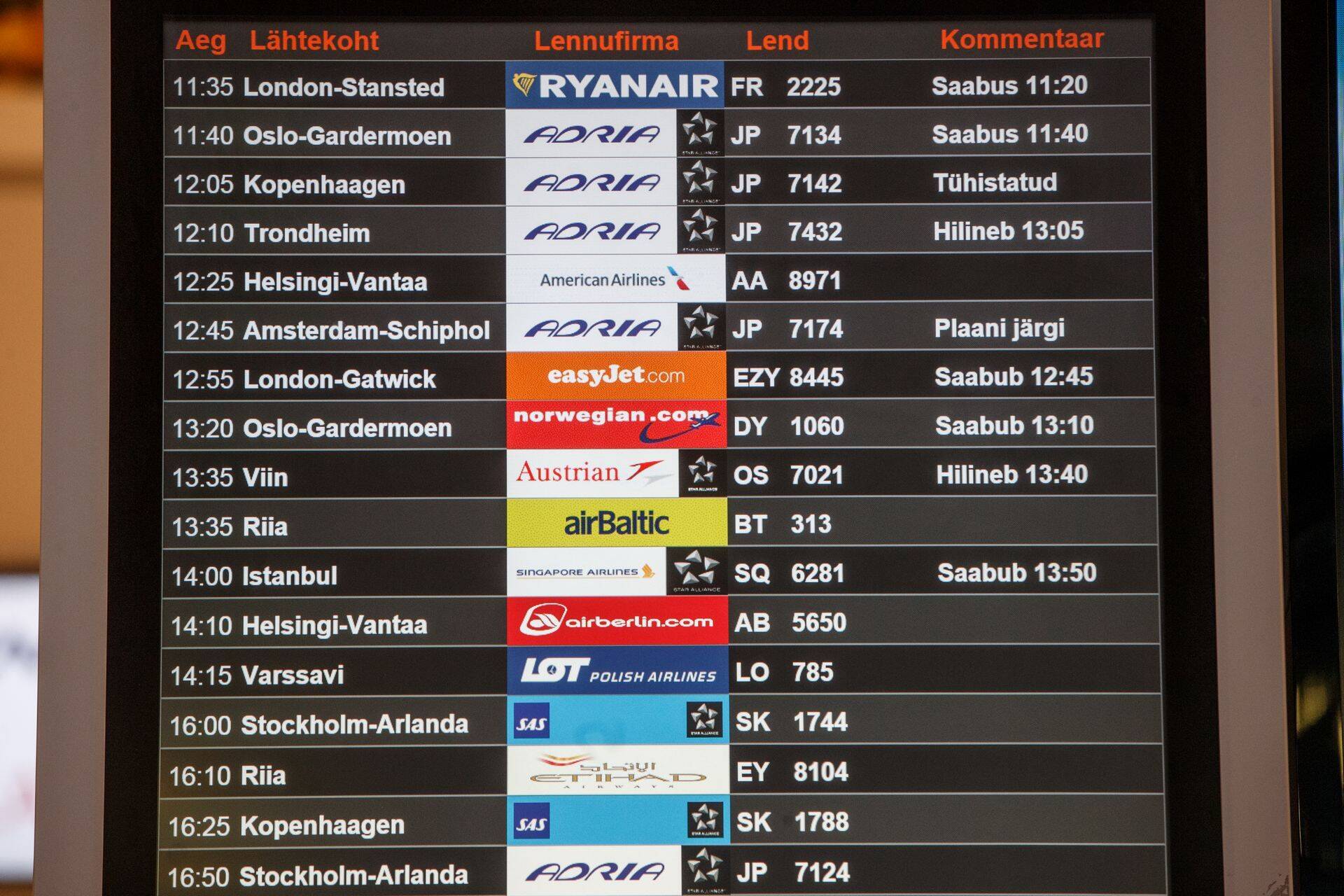 Aeroflot lasi hinnad alla.