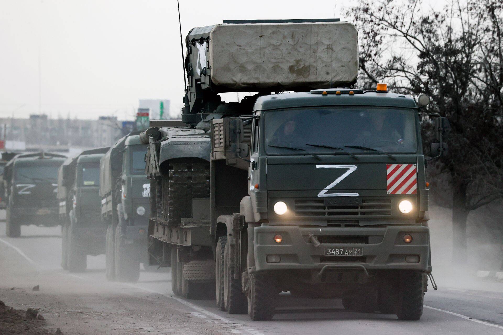 Российские войска в Крыму.