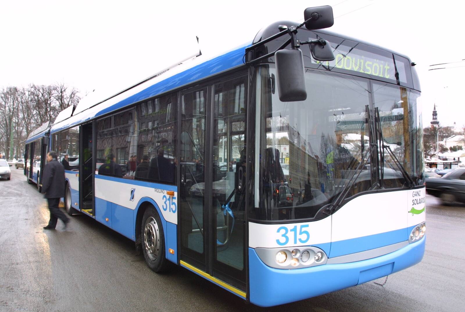 Tallinnas sõitvad trollibussid soetati 2007. aastal