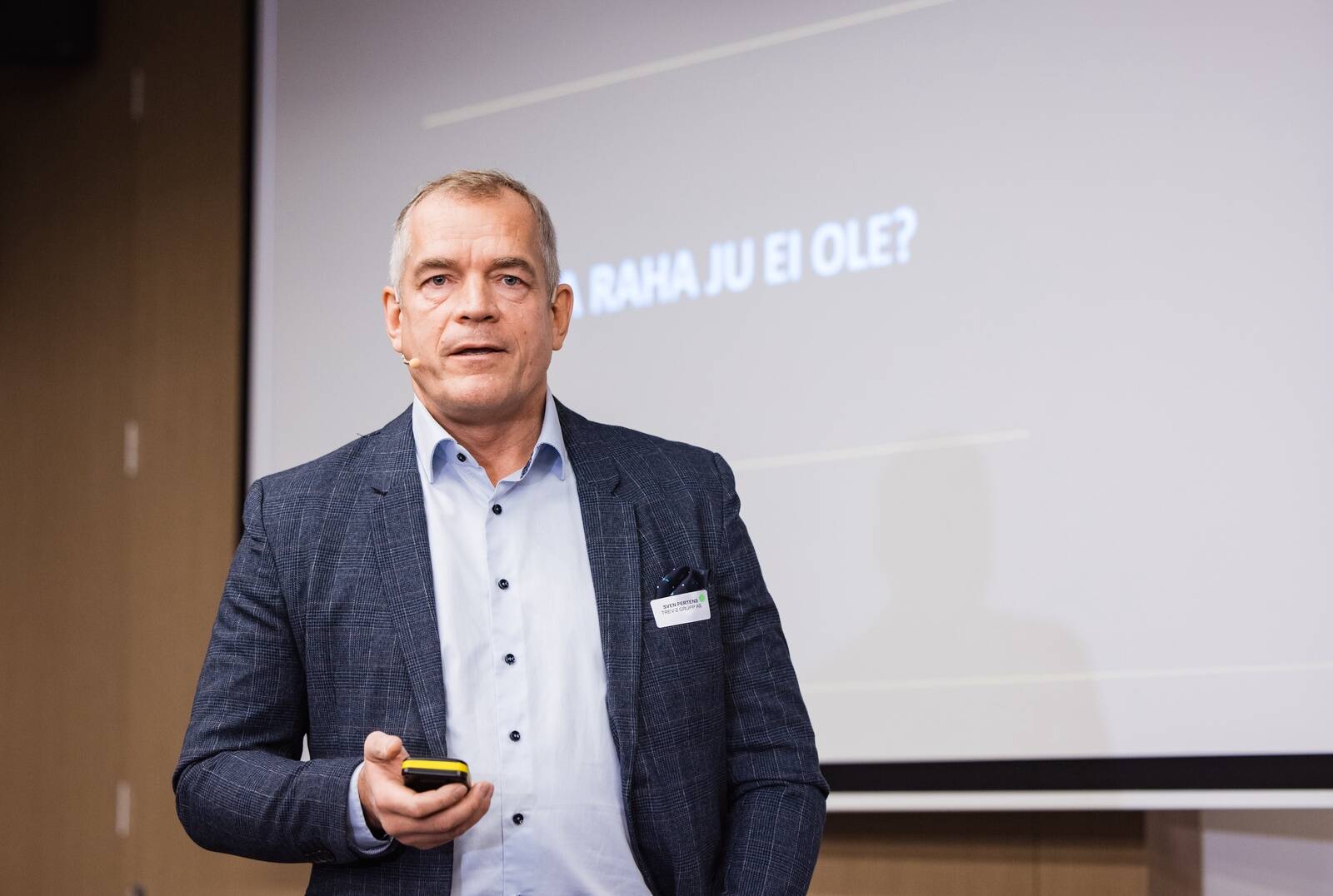 Taristufirma Trev-2 Grupi tegevdirektor ja juhatuse liige Sven Pertens.