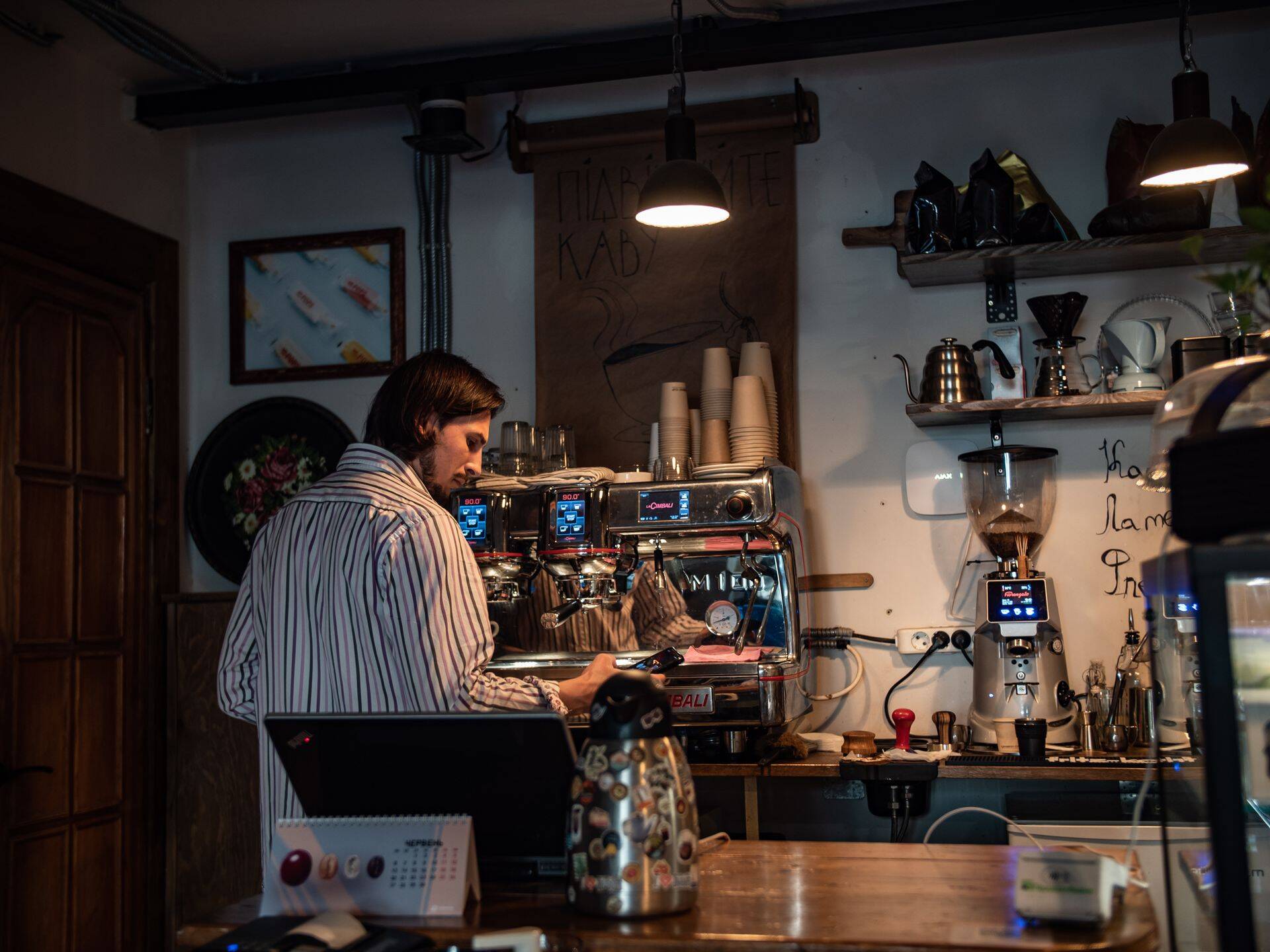 Владелец кафе Fedchuk Влад Федчук провел в бункере полтора месяца