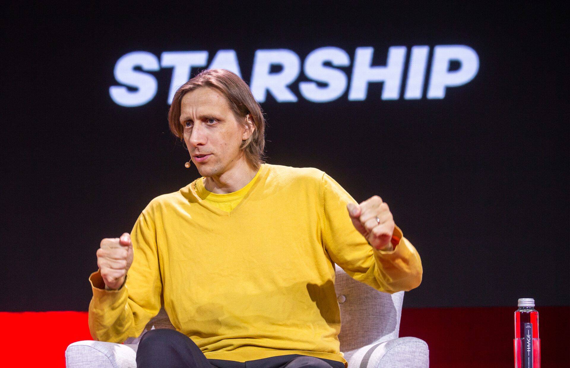 Starship Technologies kaasasutaja Ahti Heinla.