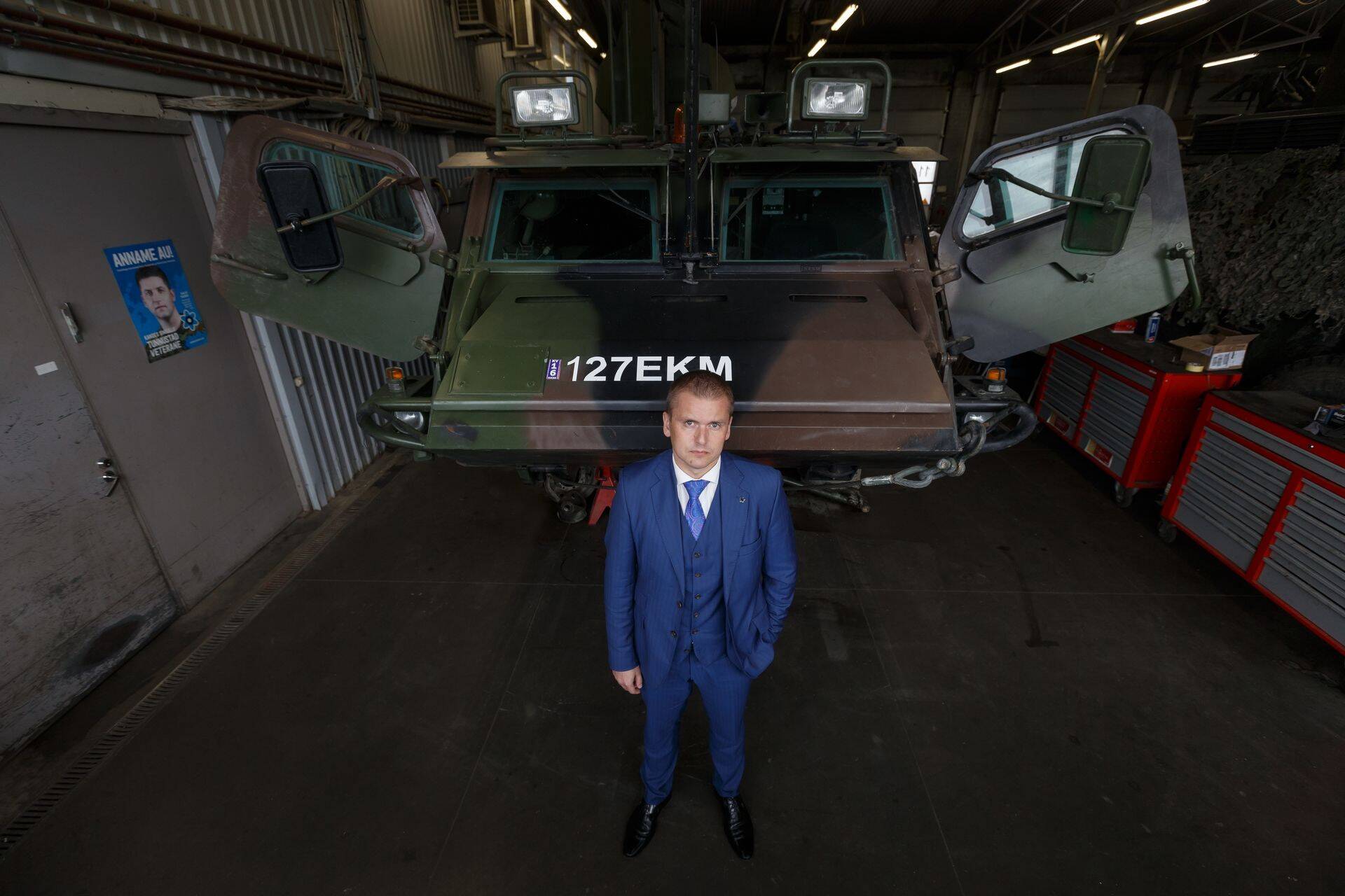 Kuldar Väärsi juhib nii Milrem Roboticsit kui Milrem LCM-i ja mõlemast ettevõttest on 40% tema käes.
