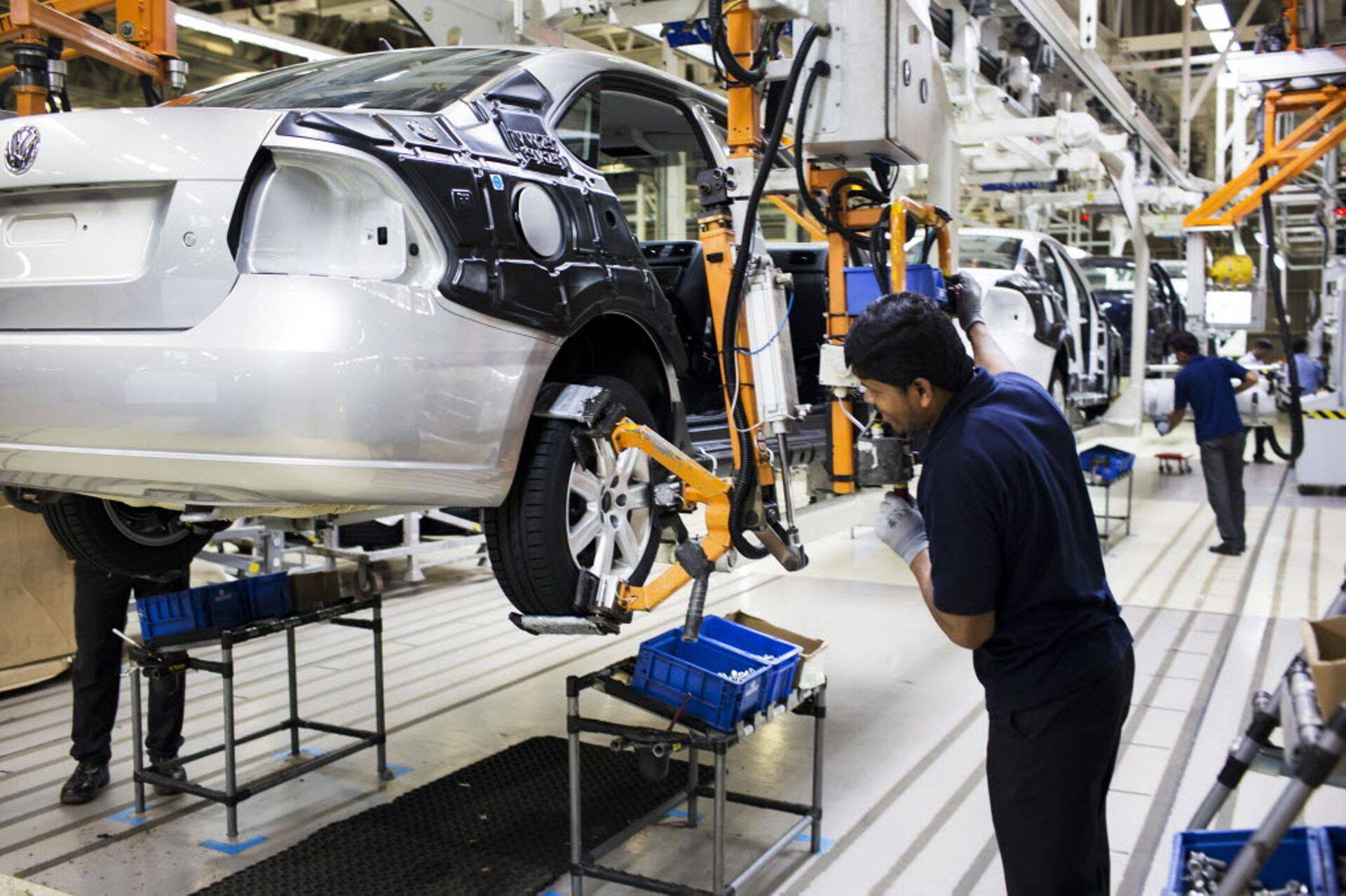 Volkswageni tehas Indias