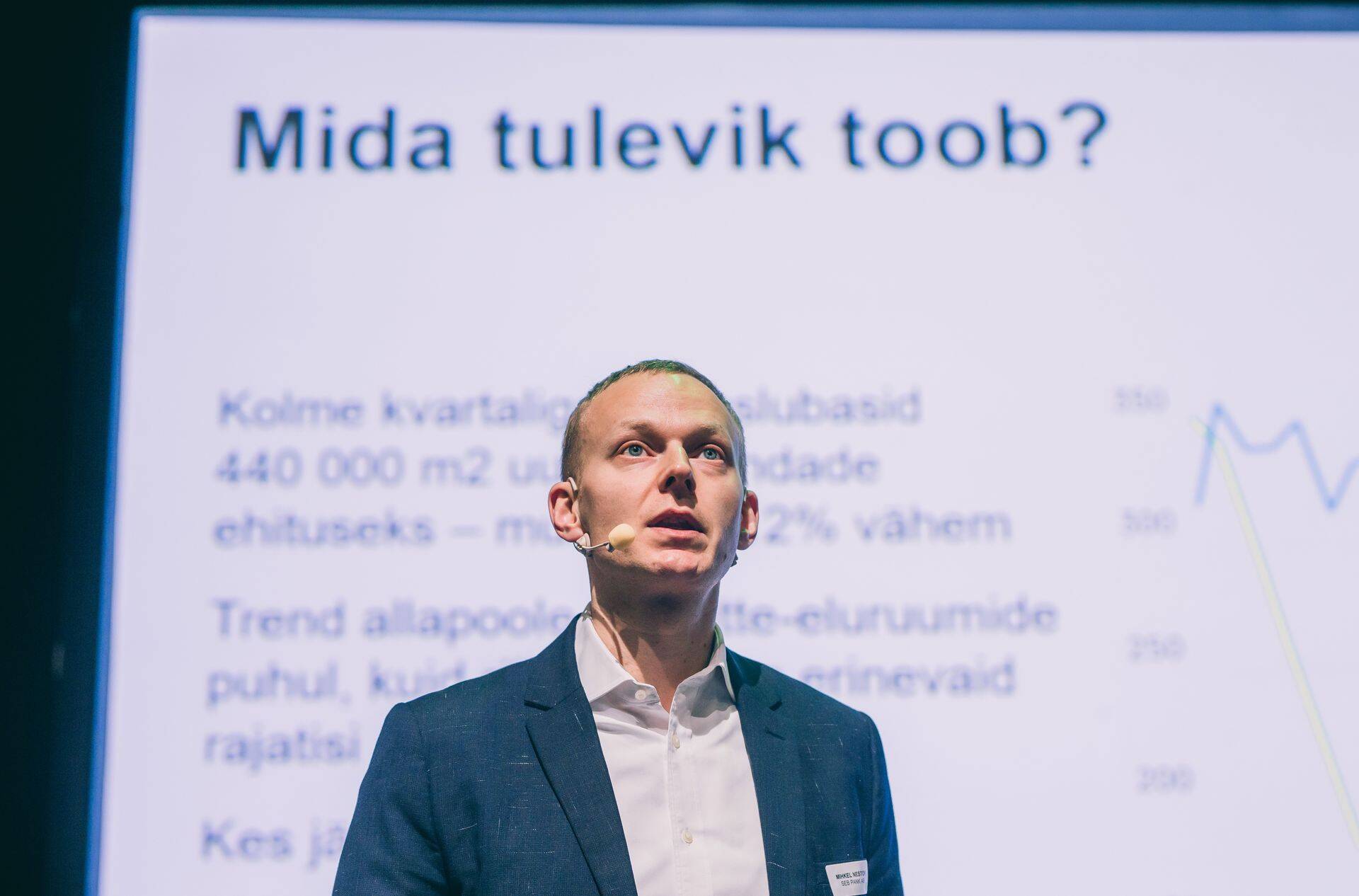 SEB majandusanalüütik Mihkel Nestor.
