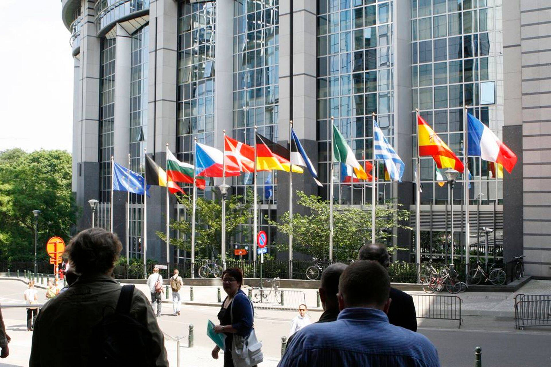 Euroopa Parlamendi hoone Brüsselis.