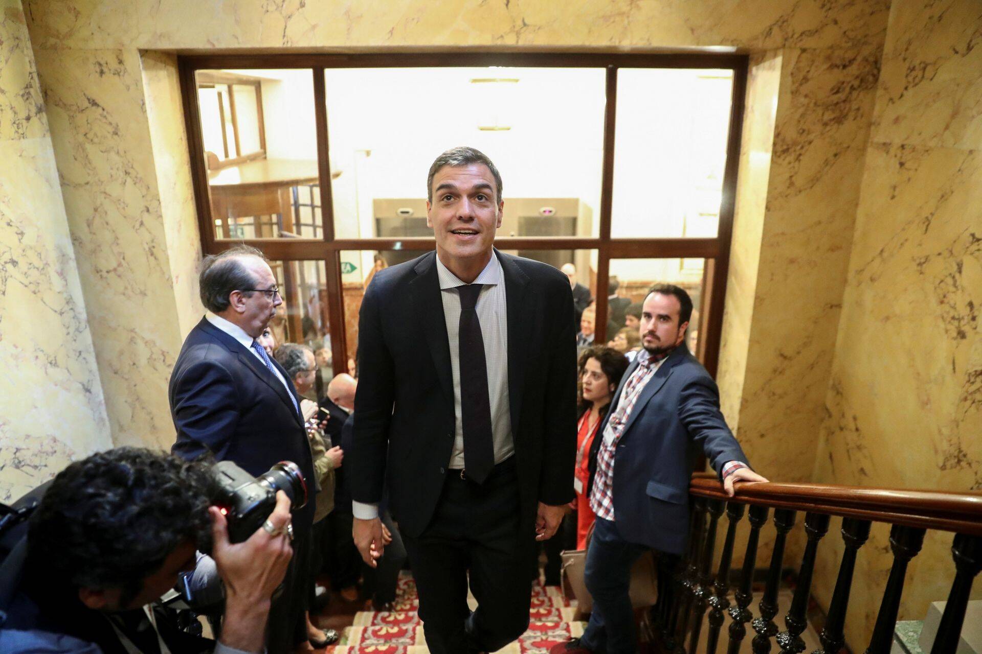 Hispaania uus peaminister Pedro Sanchez.