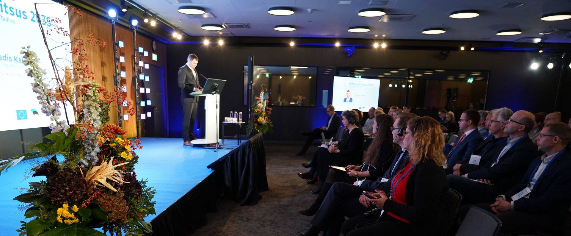 Madis Kallas visioonikonverentsil.