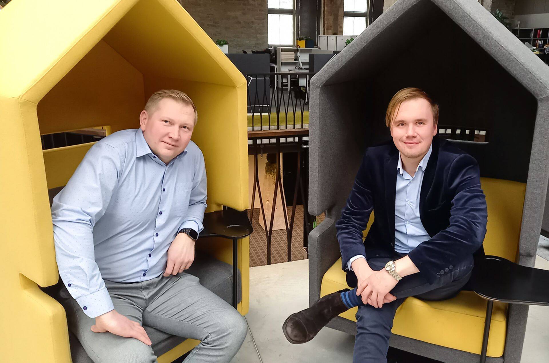 Via 3L juhatuse esimees ja Eesti Logistikaettevõtete Assotsiatsiooni nõukogu liige Rainer Rohtla ning Eesti Õliühingu tegevjuht Mart Raamat.