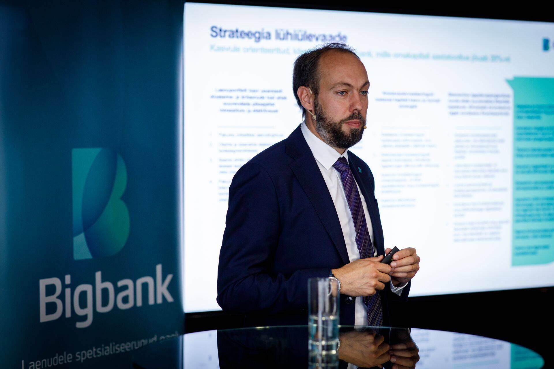 Руководитель Bigbank Мартин Лянтс не видит проблем в политической деятельности одного из основных инвесторов банка.