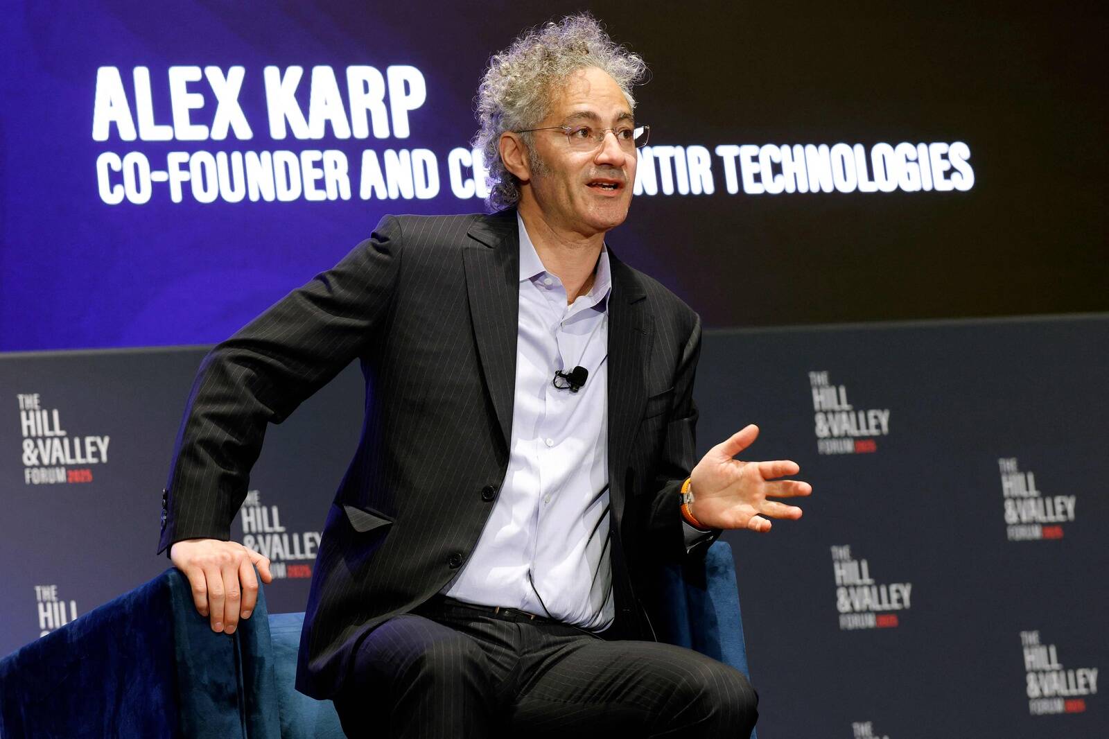 Palantir Technologies tegevjuht Alex Karp.
