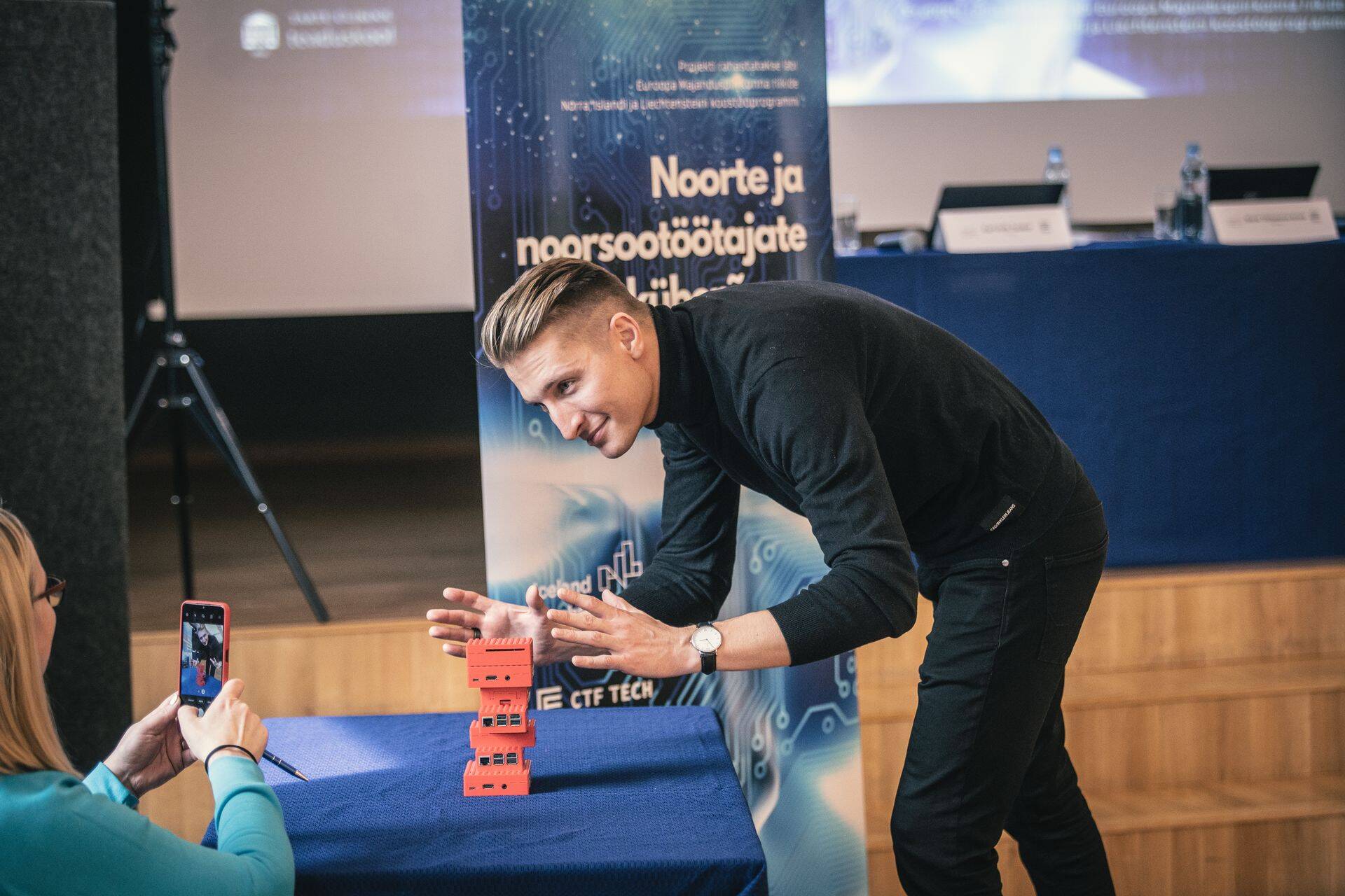 Один из соучредителей CTF Tech Карл-Эрик Таукар