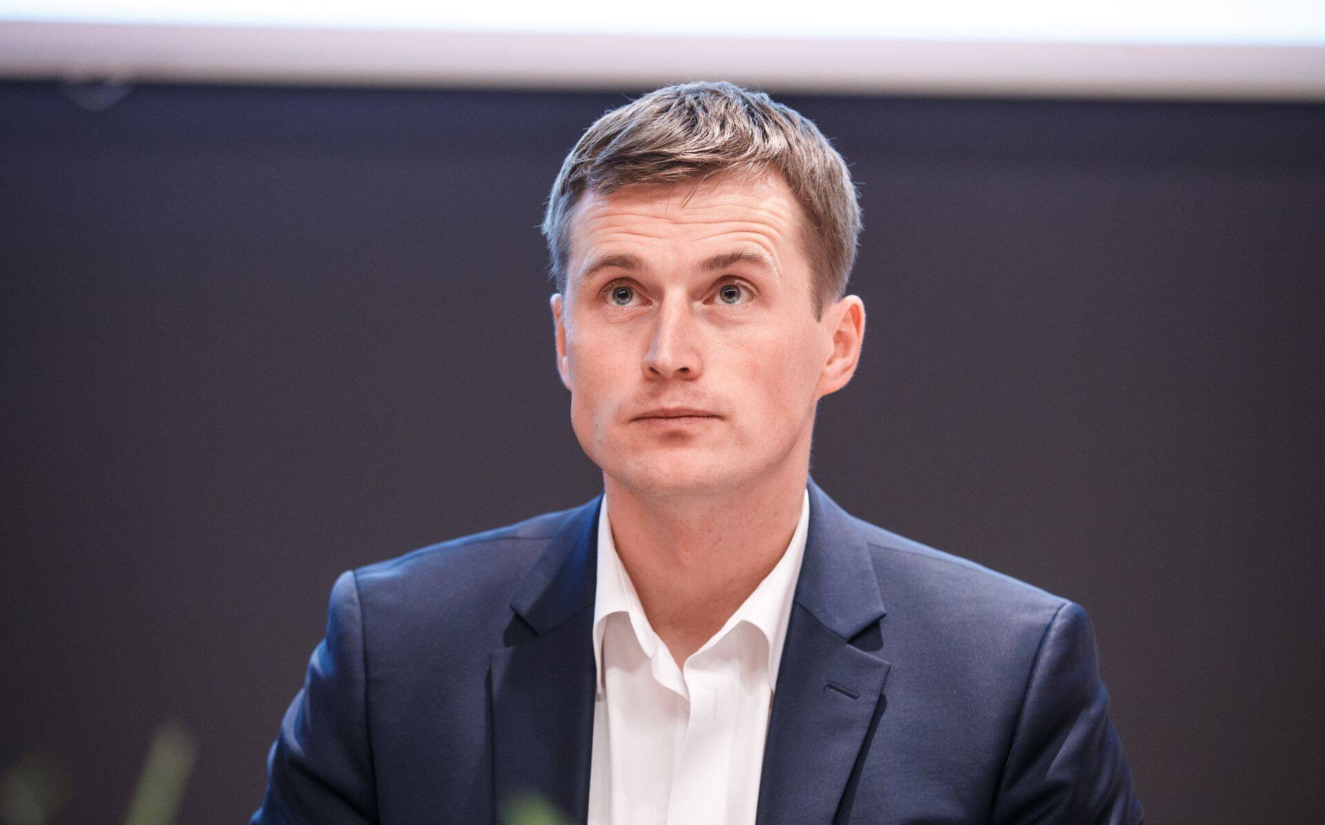 Priit Uuemaa 2016. aasta energiakonverentsil.
