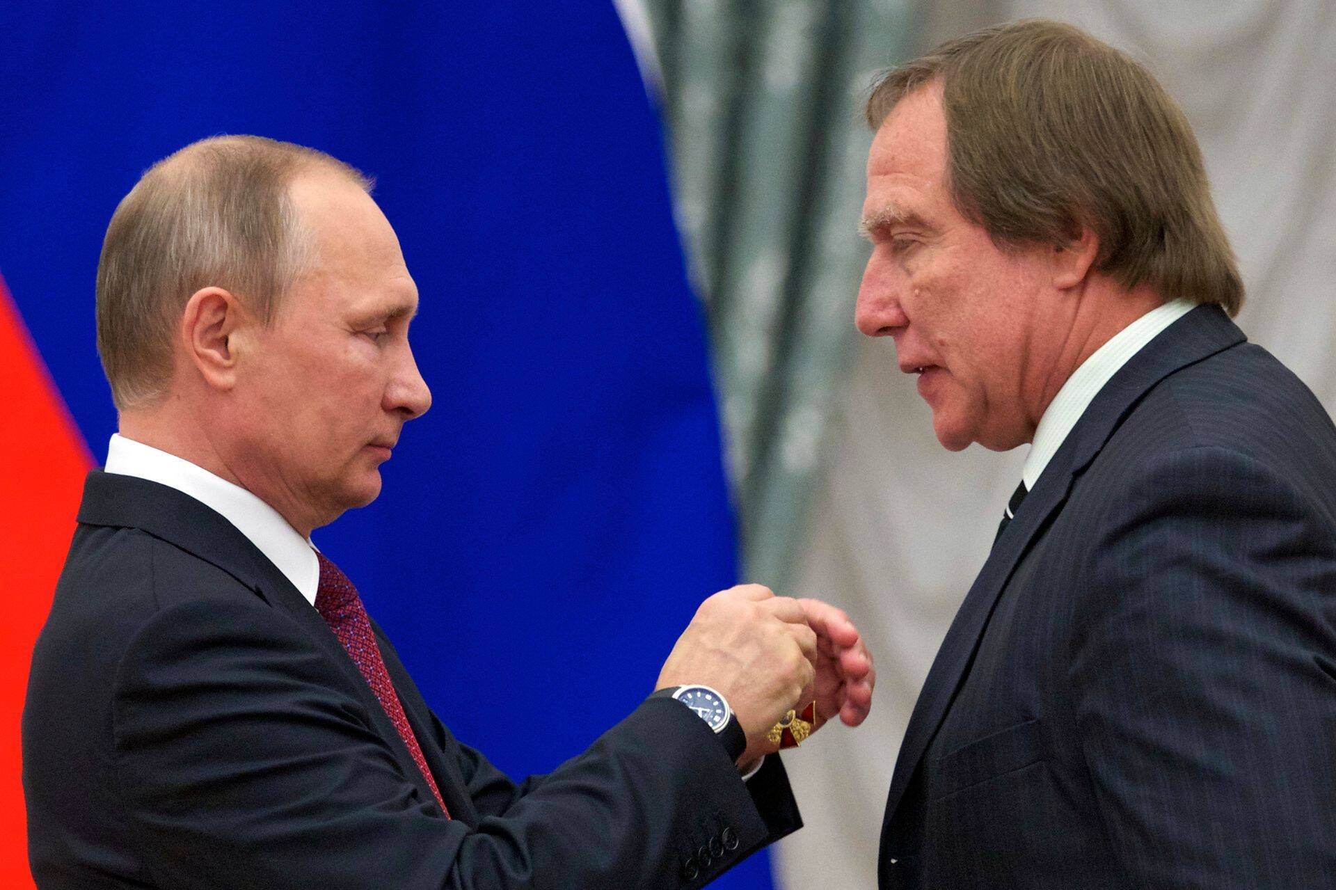 Vladimir Putin ja Sergei Roldugin.