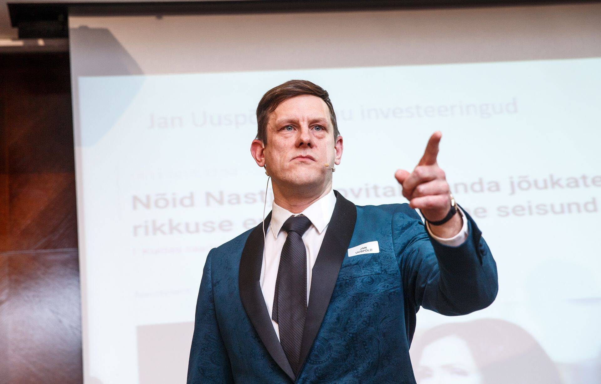Jan Uuspõld rääkis, kuidas iseennast rahaks teha.