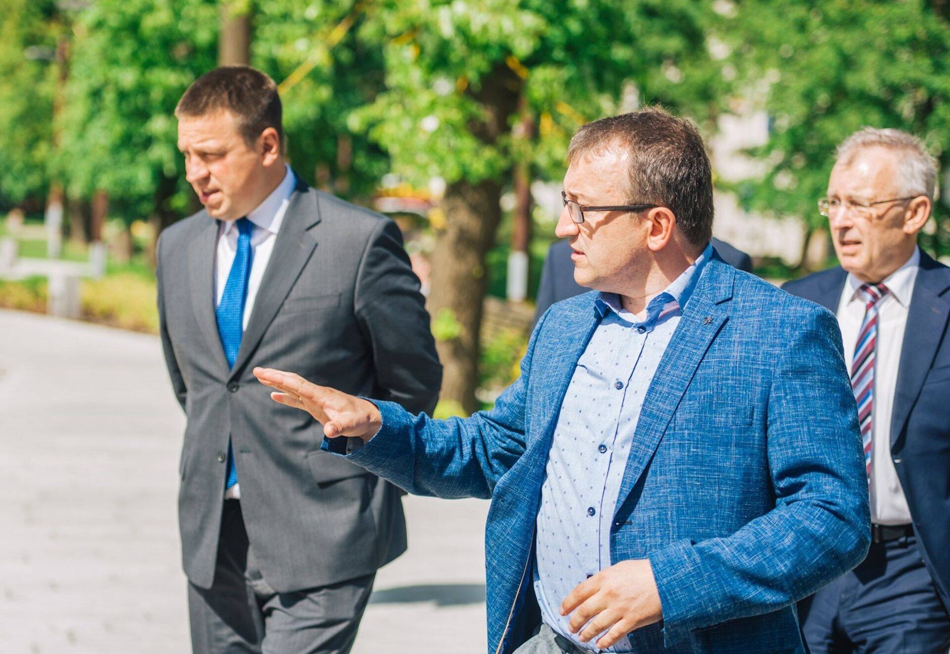 Ülemiste City juhtide kohtumine peaminister Jüri Ratasega
