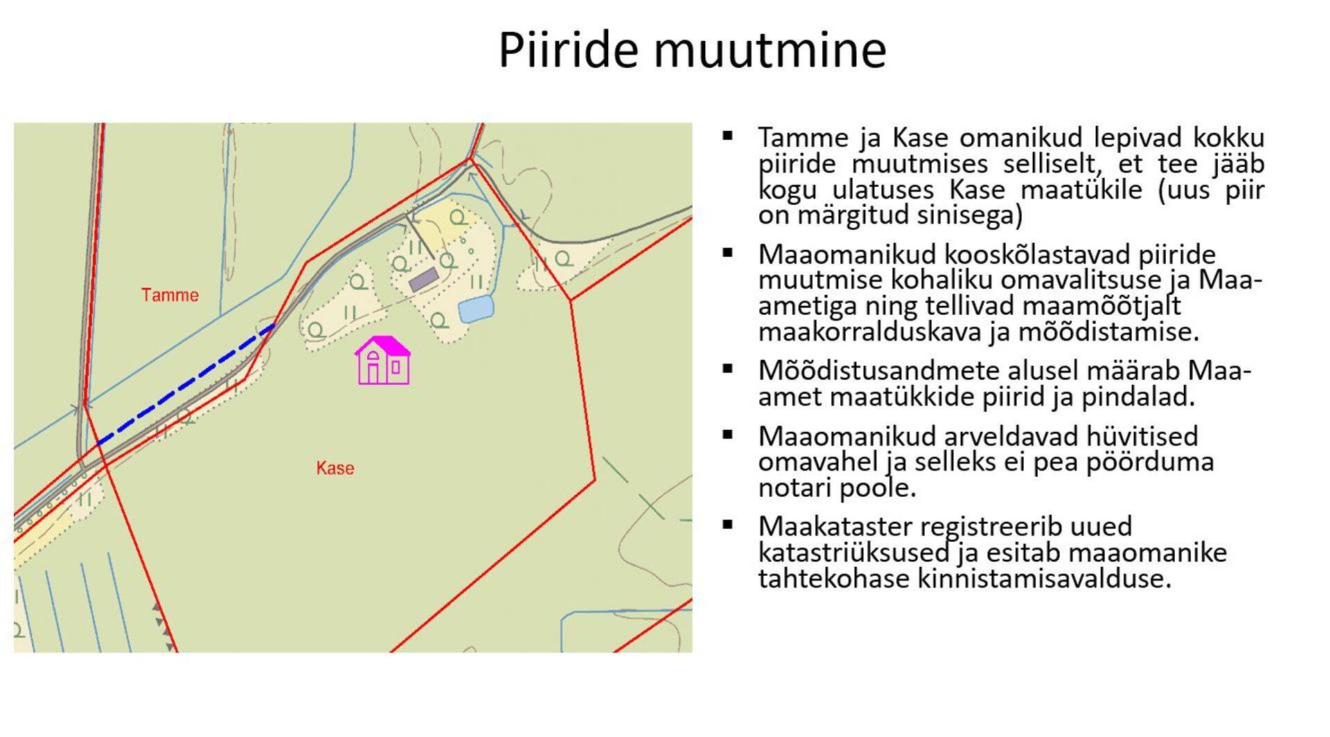 Paljud maatoimingud saab aetud notari abita