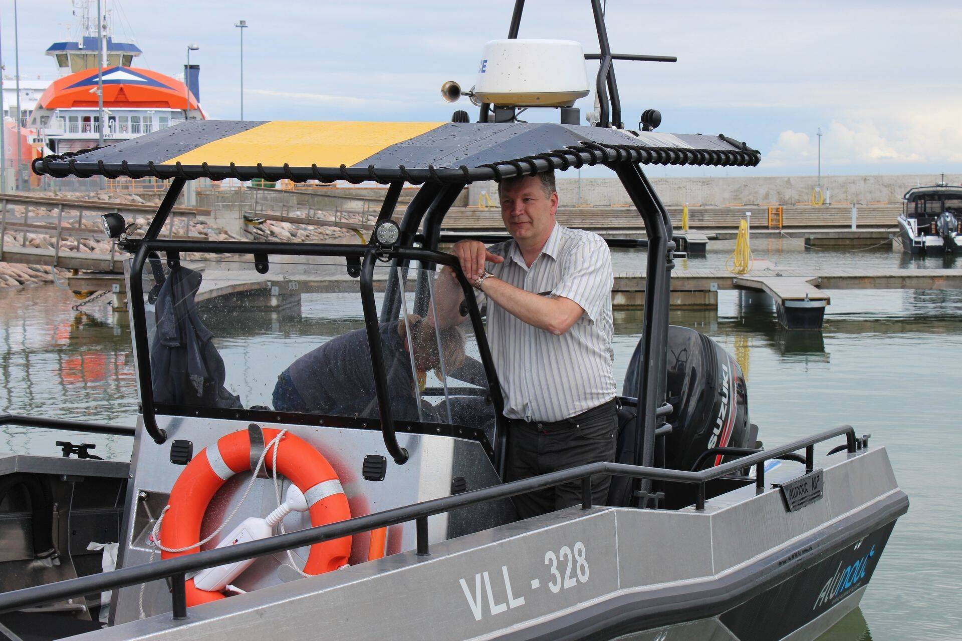 Alunaudi omanik ja juht Mark Muru.