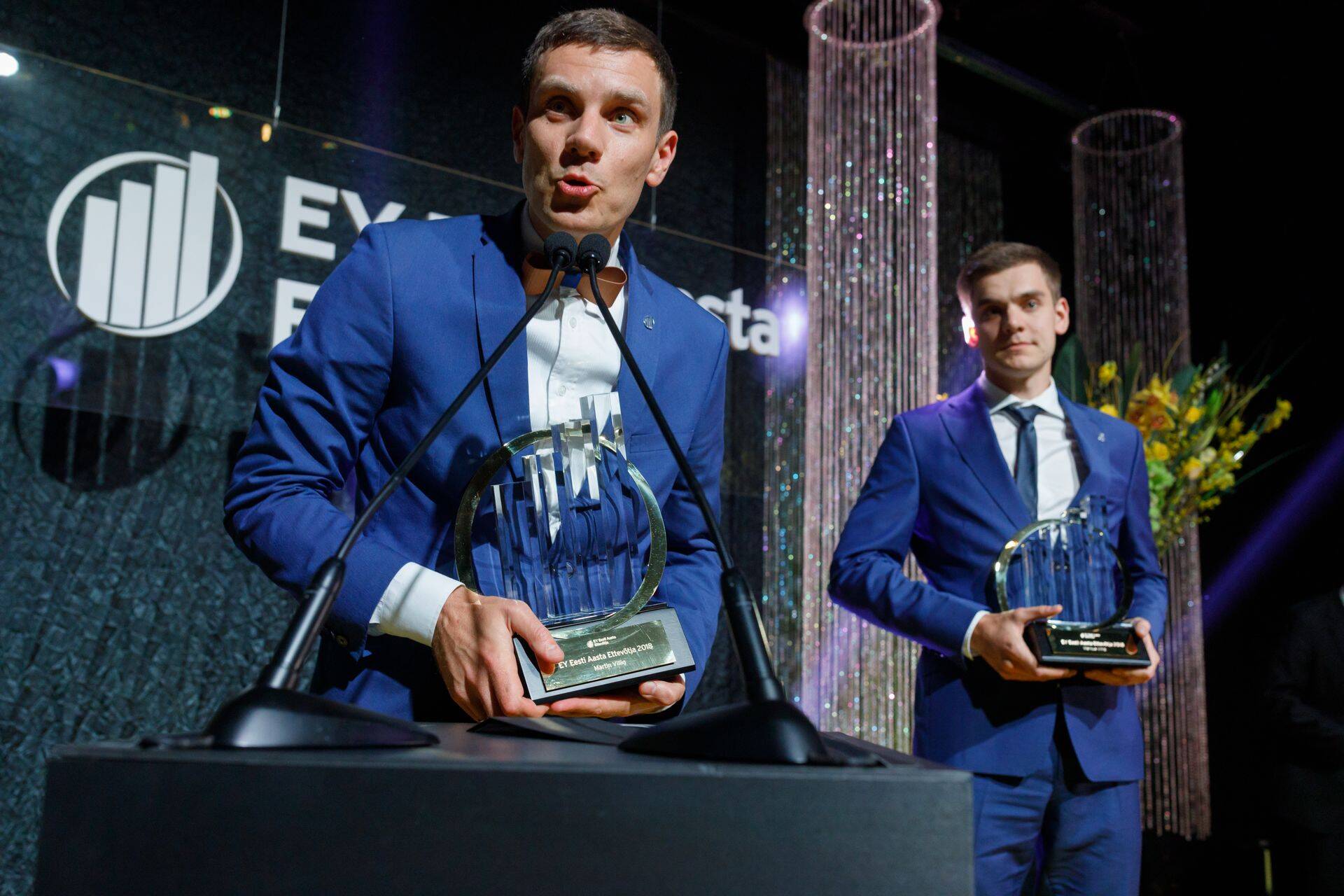 Taxify omanikud ja asutajad Martin (vasakul) ja Markus Villig.