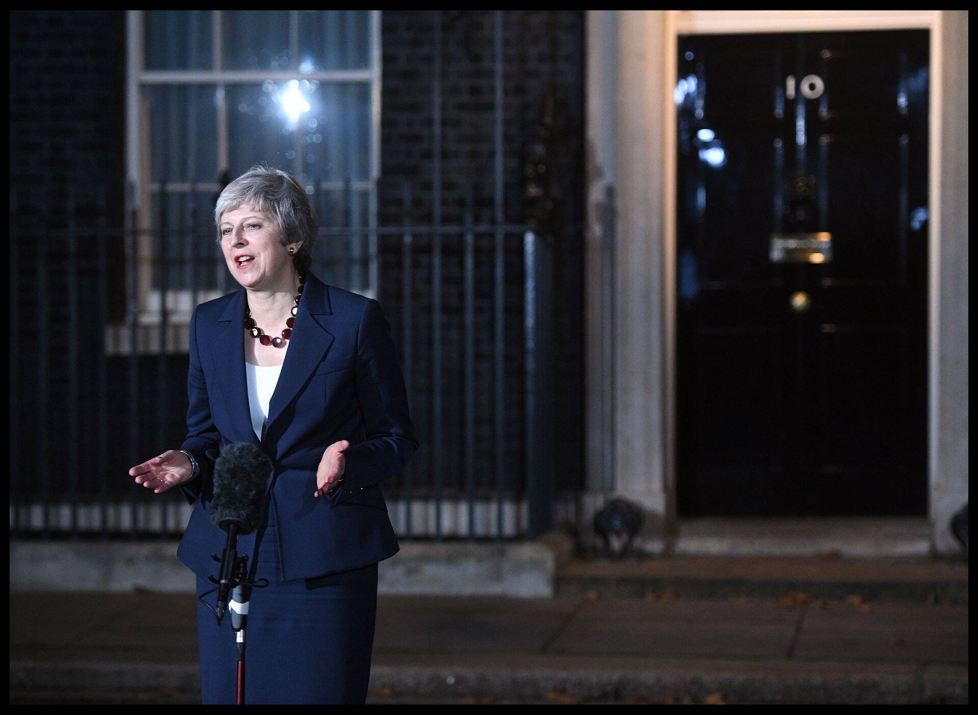 Правительство Великобритании опубликовало проект соглашения по Brexit