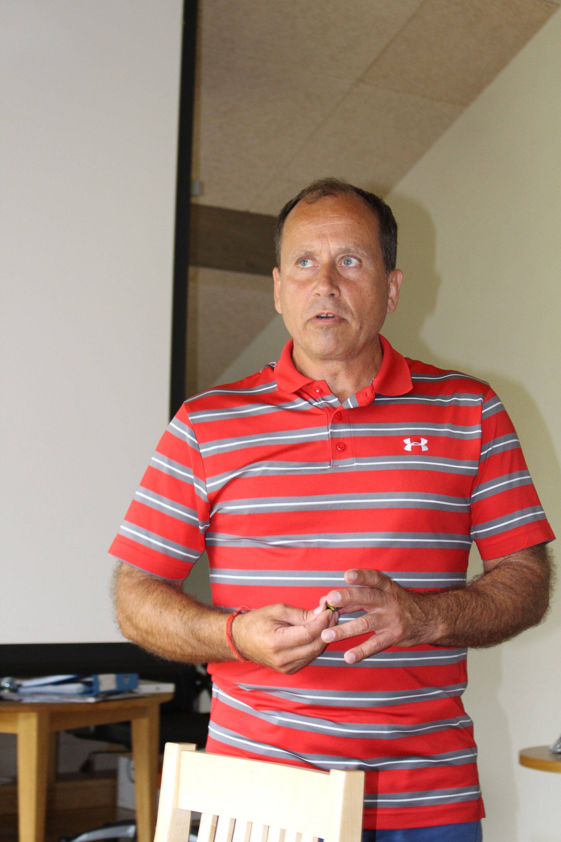 Are Selge rohumaadest rääkimas Anu Ait OÜ infopäeval.