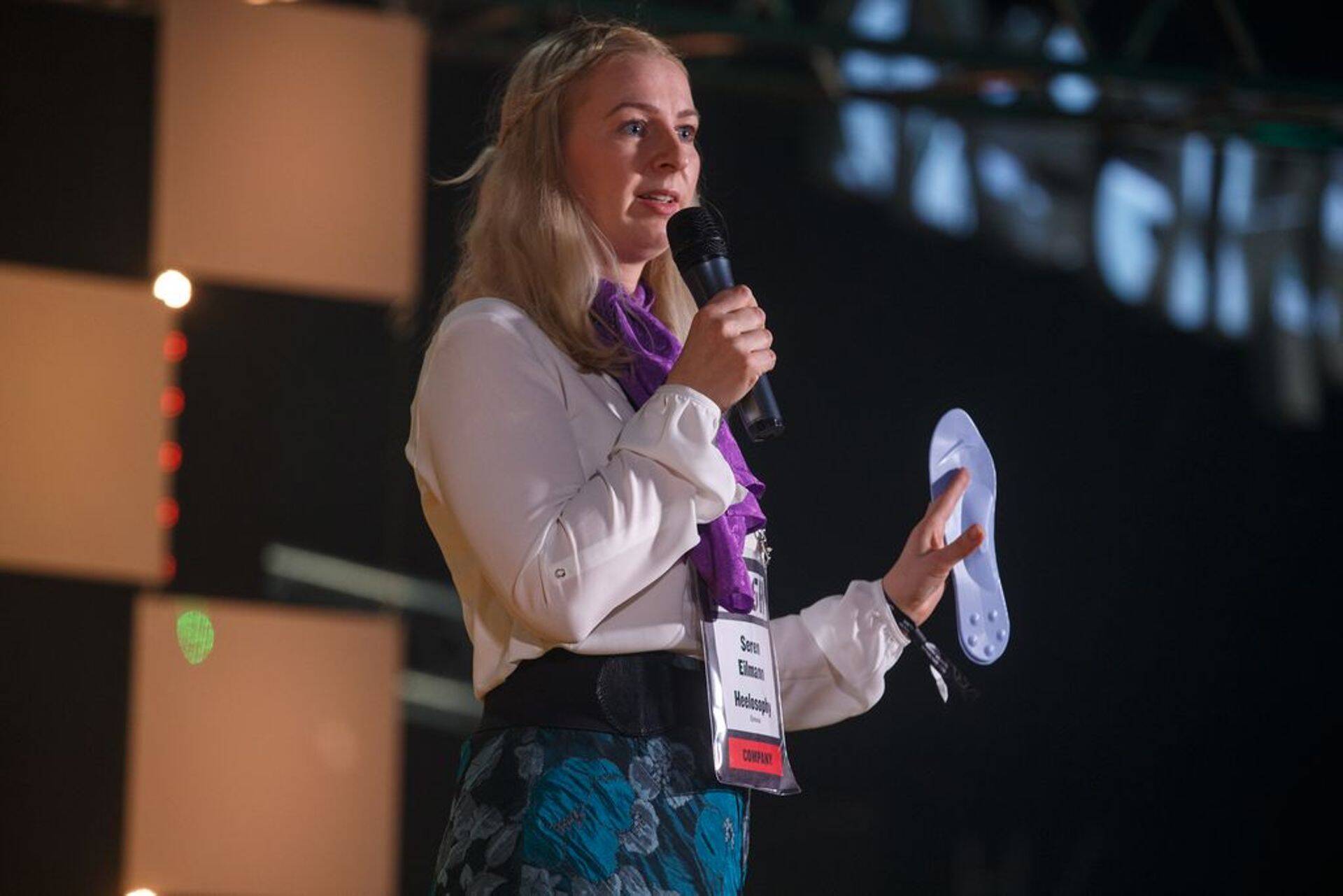 Slush 100 kõige edukama idufirma Heelosophy asutaja Seren Eilmann