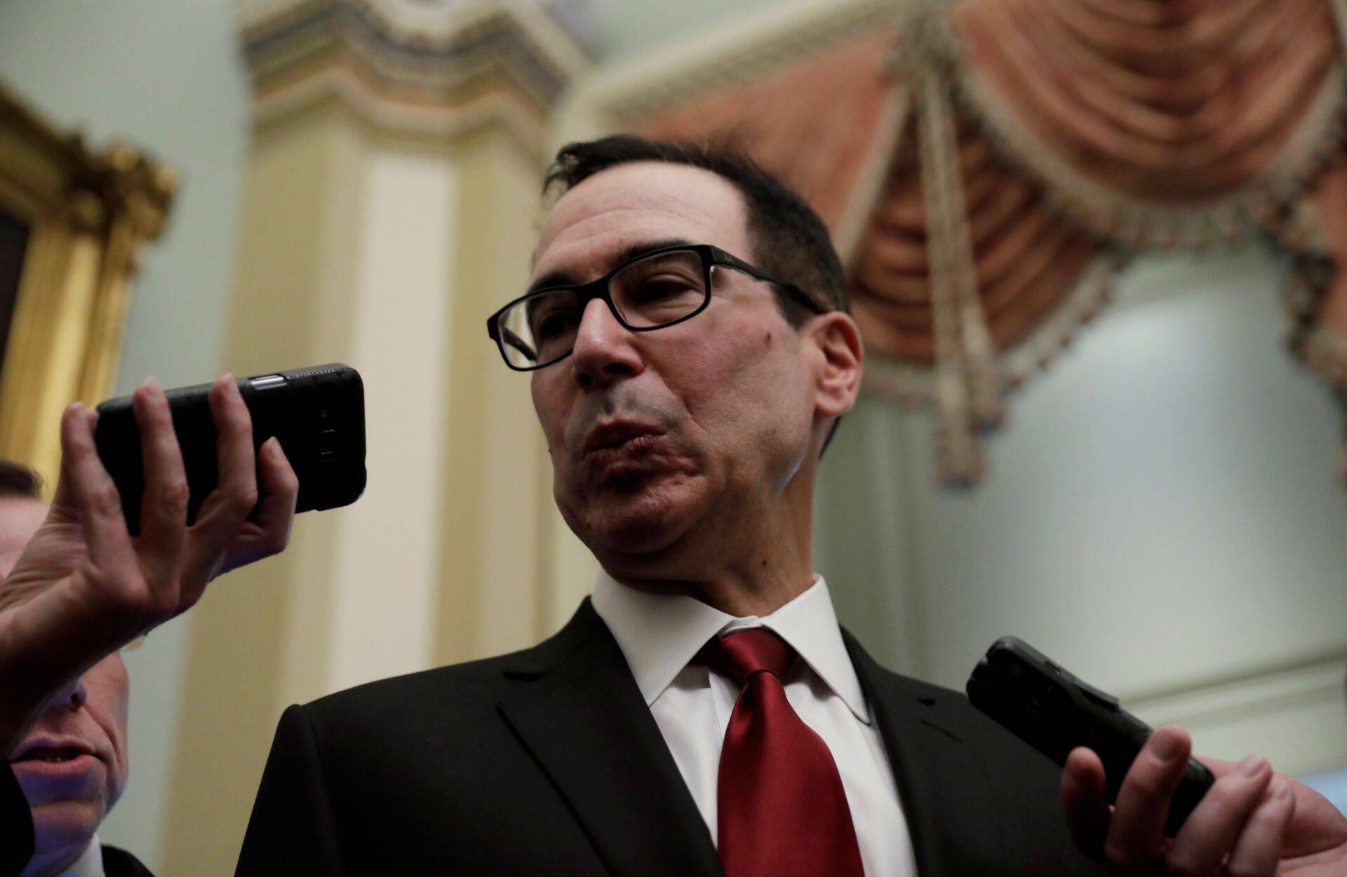 Ameerika Ühendriikide rahandusminister Steven Mnuchin sõidab uuele kaubanduskõneluste ringile neljapäeval.