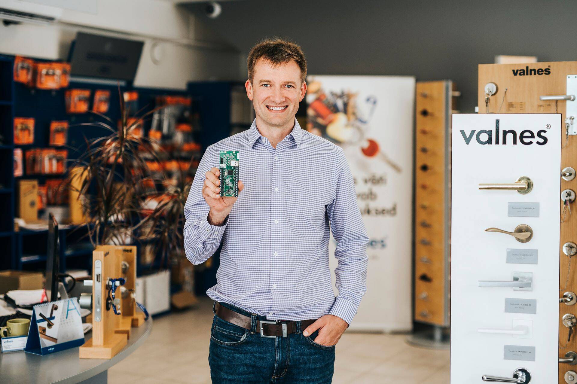 AS Valnes elektroonikaosakonna juht Taavi Kalvik