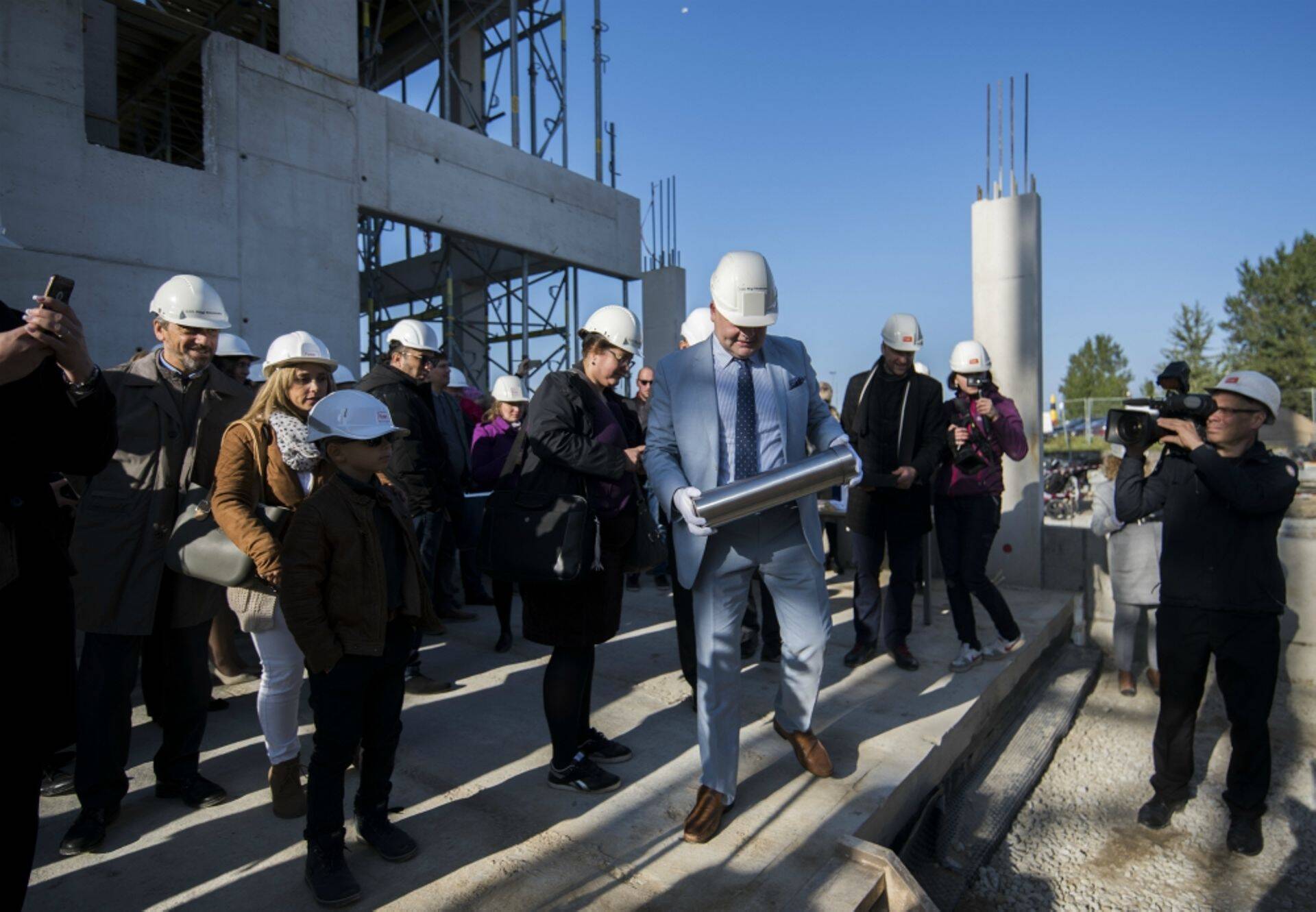 Hiljuti pani Riigi Kinnisvara nurgakivi IT-agentuuri hoonele