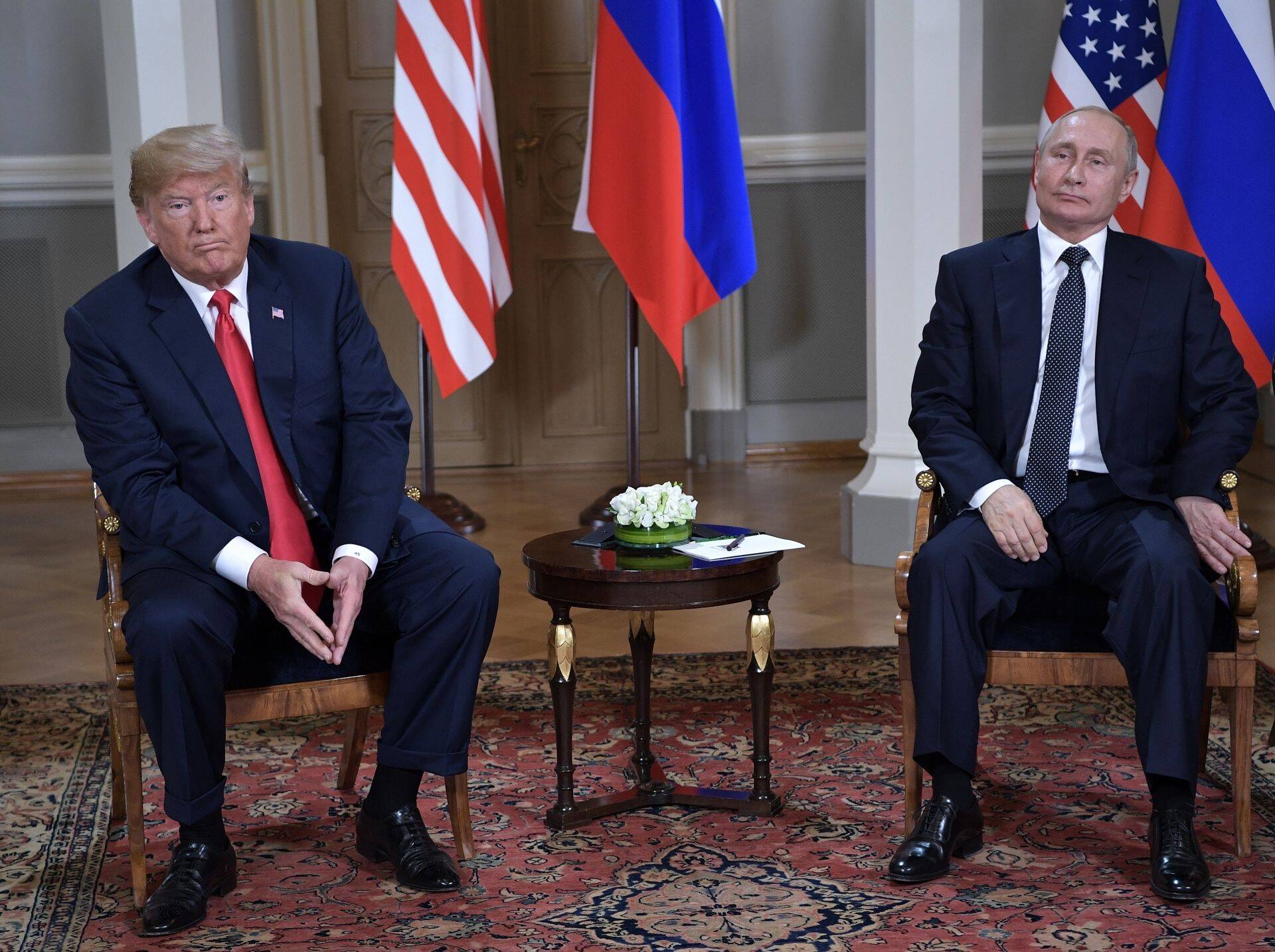 Donald Trumpi ja Vladimir Putini kohtumine Helsingis.