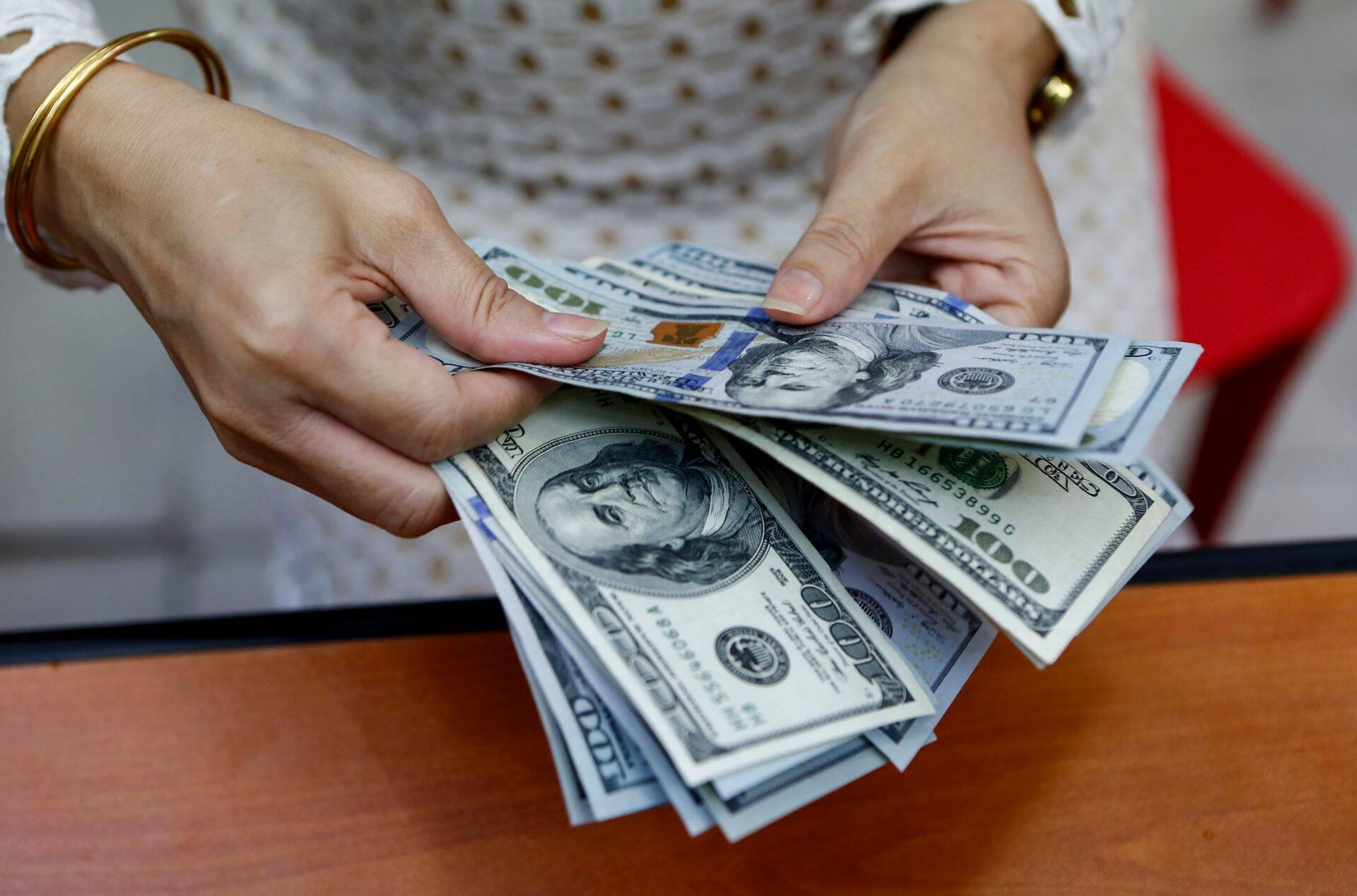 USA 100dollarilised kupüürid
