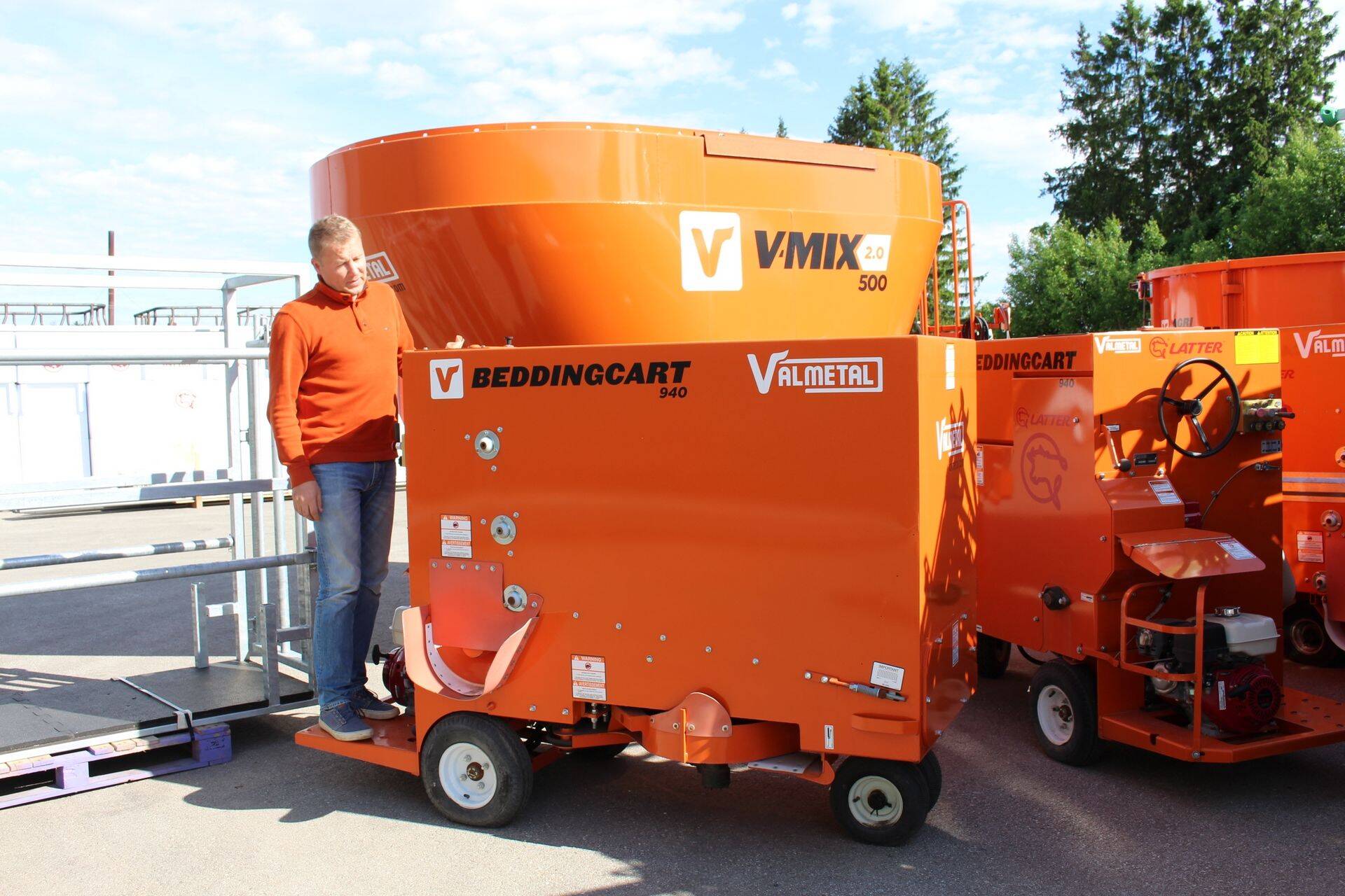 Latteri kaubavalikus on kõik  see, mida vajab piimafarm