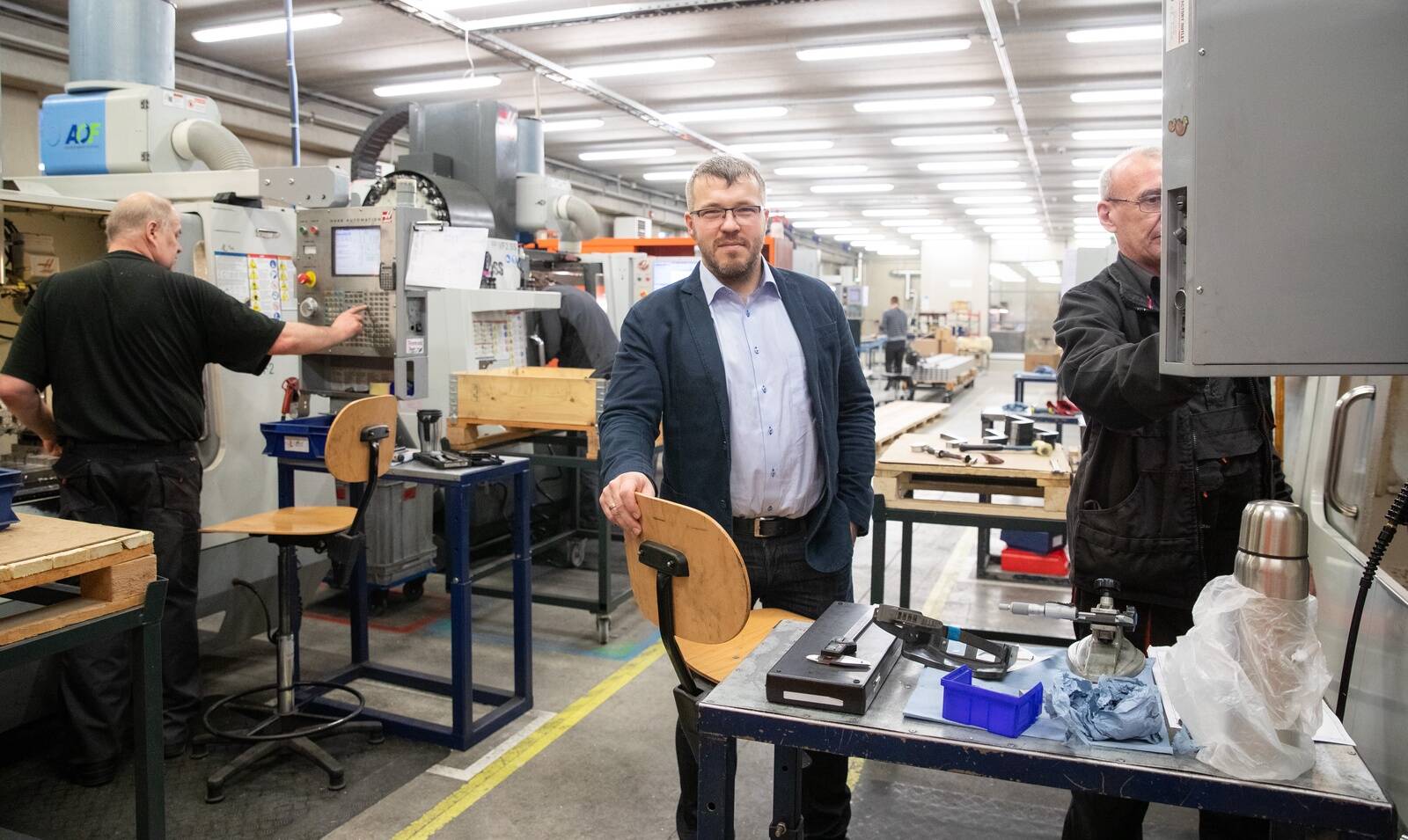 Руководитель машиностроительной компании Radius Machining и председатель совета Союза машиностроительной промышленности Эстонии Вельо Коннимойс.
