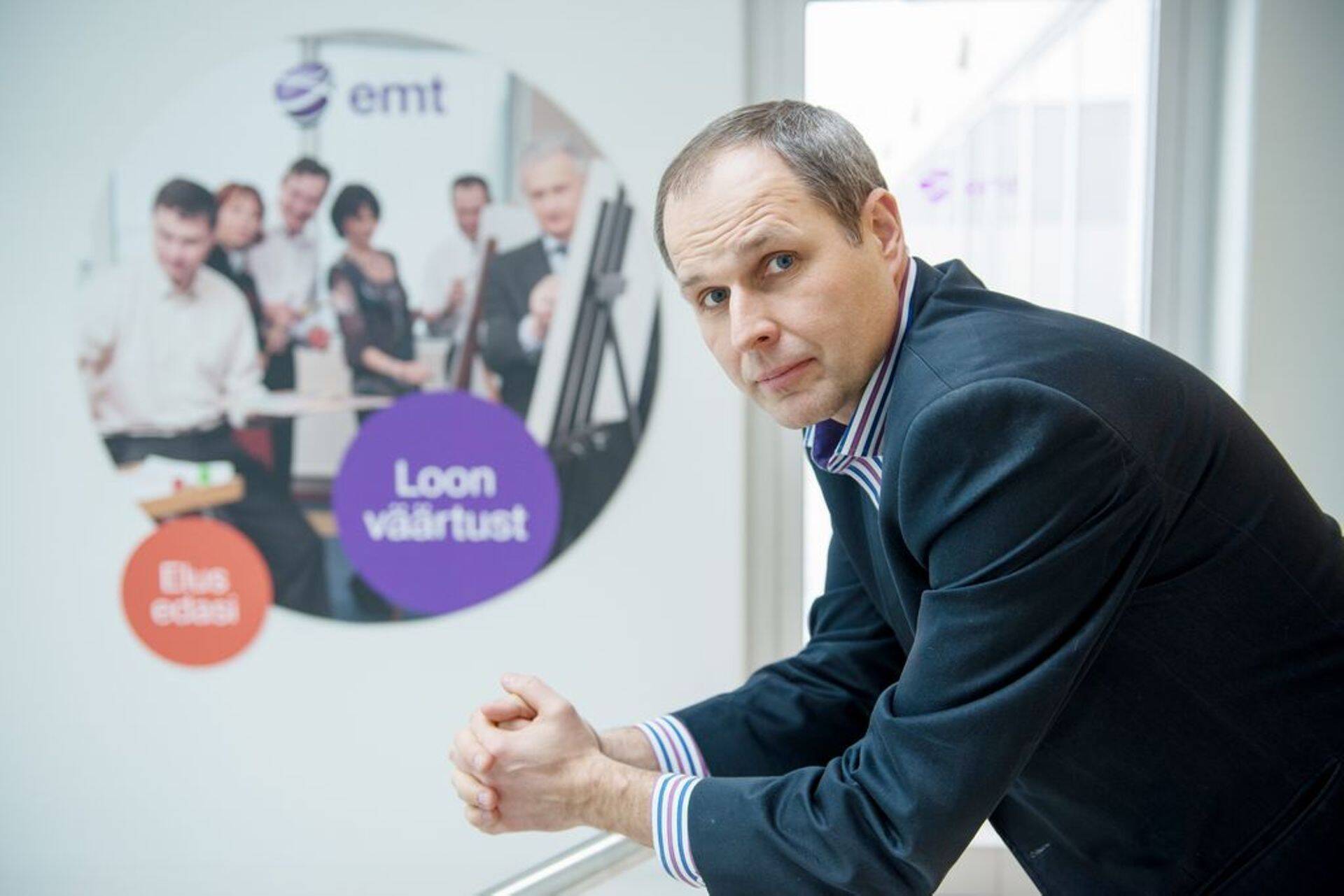 Eesti Telekomi juhatuse esimees Valdo Kalm.