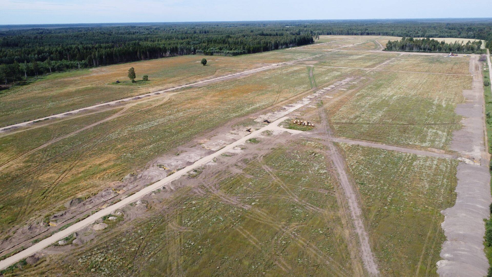 Sellel alal hakkab laiuma Raba päikesepark. Foto: erakogu
