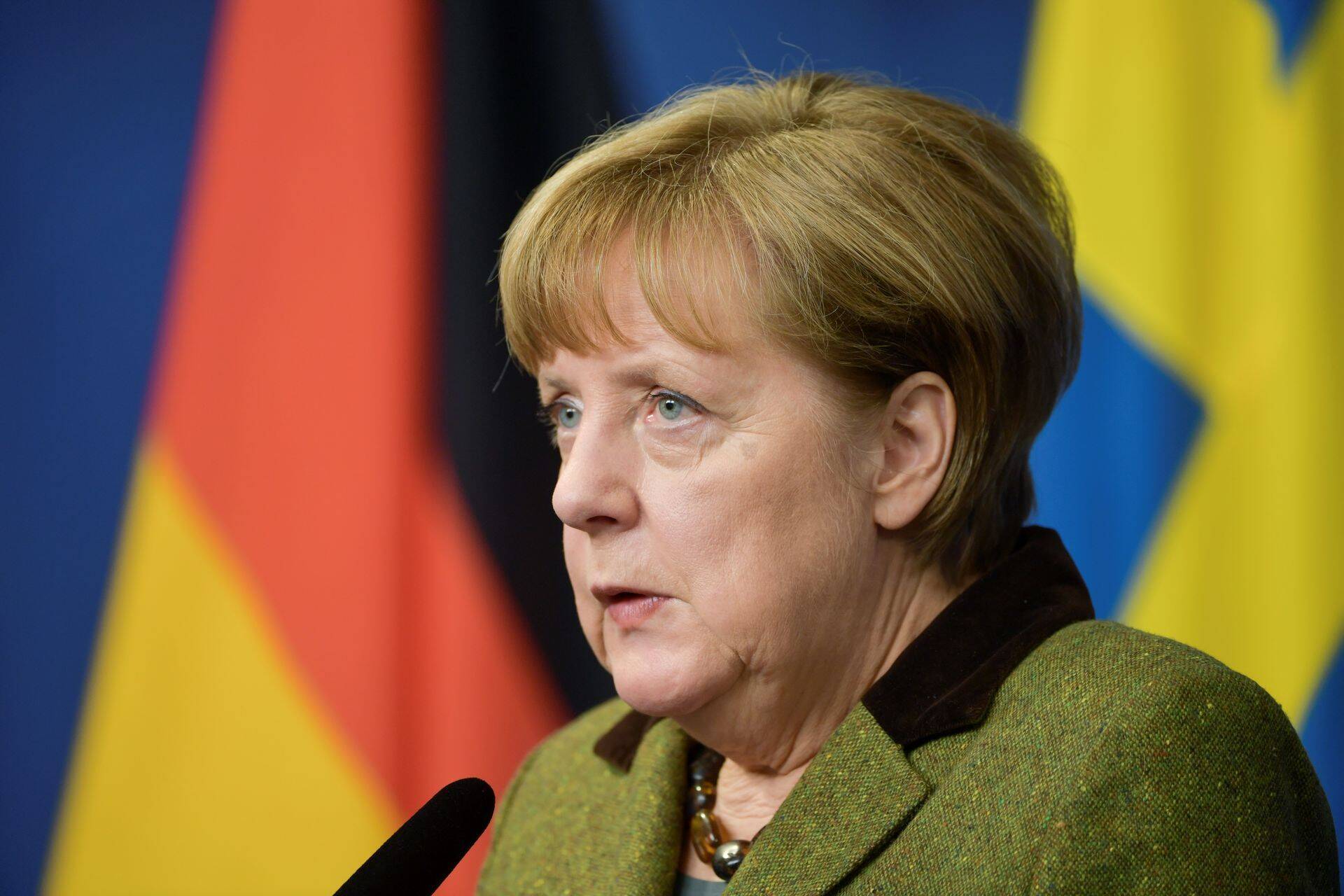 Saksamaa kanstler Angela Merkel visiidil Rootsis