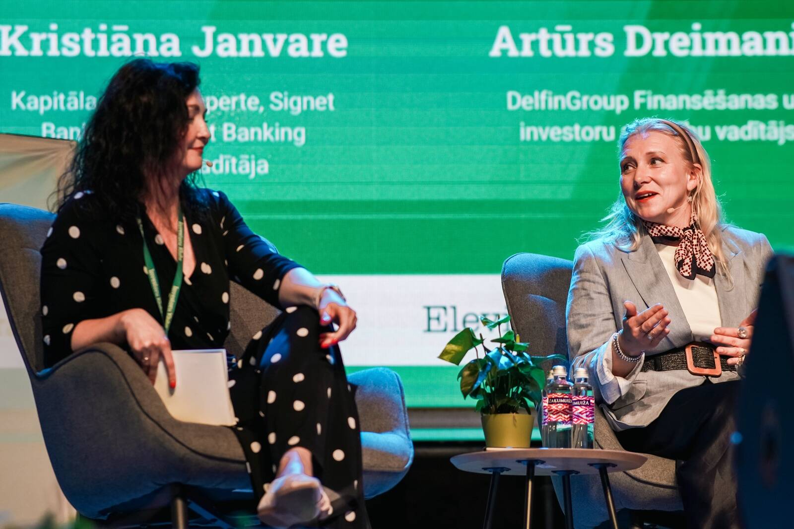 Baiba Onkele, torent Holding Valdes locekle un Finanšu direktore (attēlā pa labi)