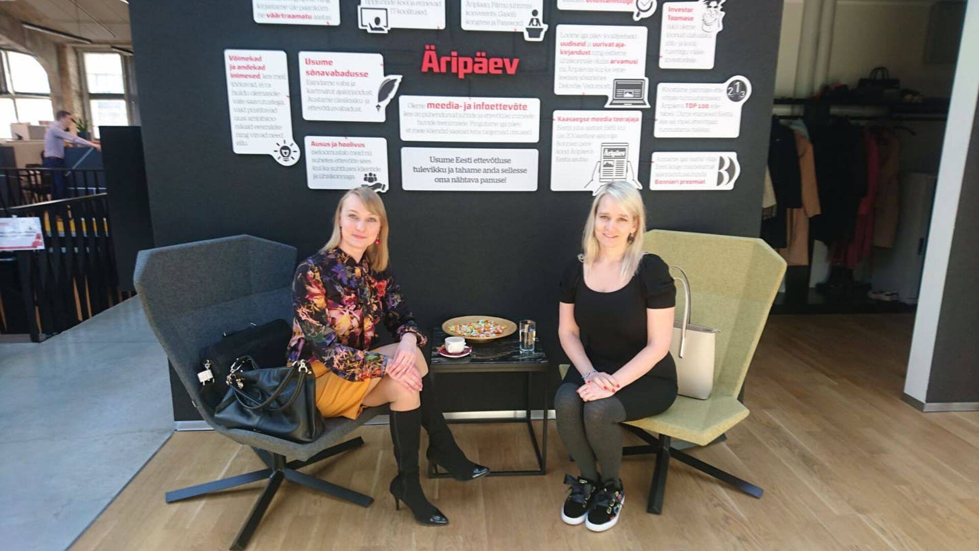 Triniti vandeadvokaat Katri Tomson (vasakul) ja sertifitseeritud siseaudiitor Siiri Antsmäe