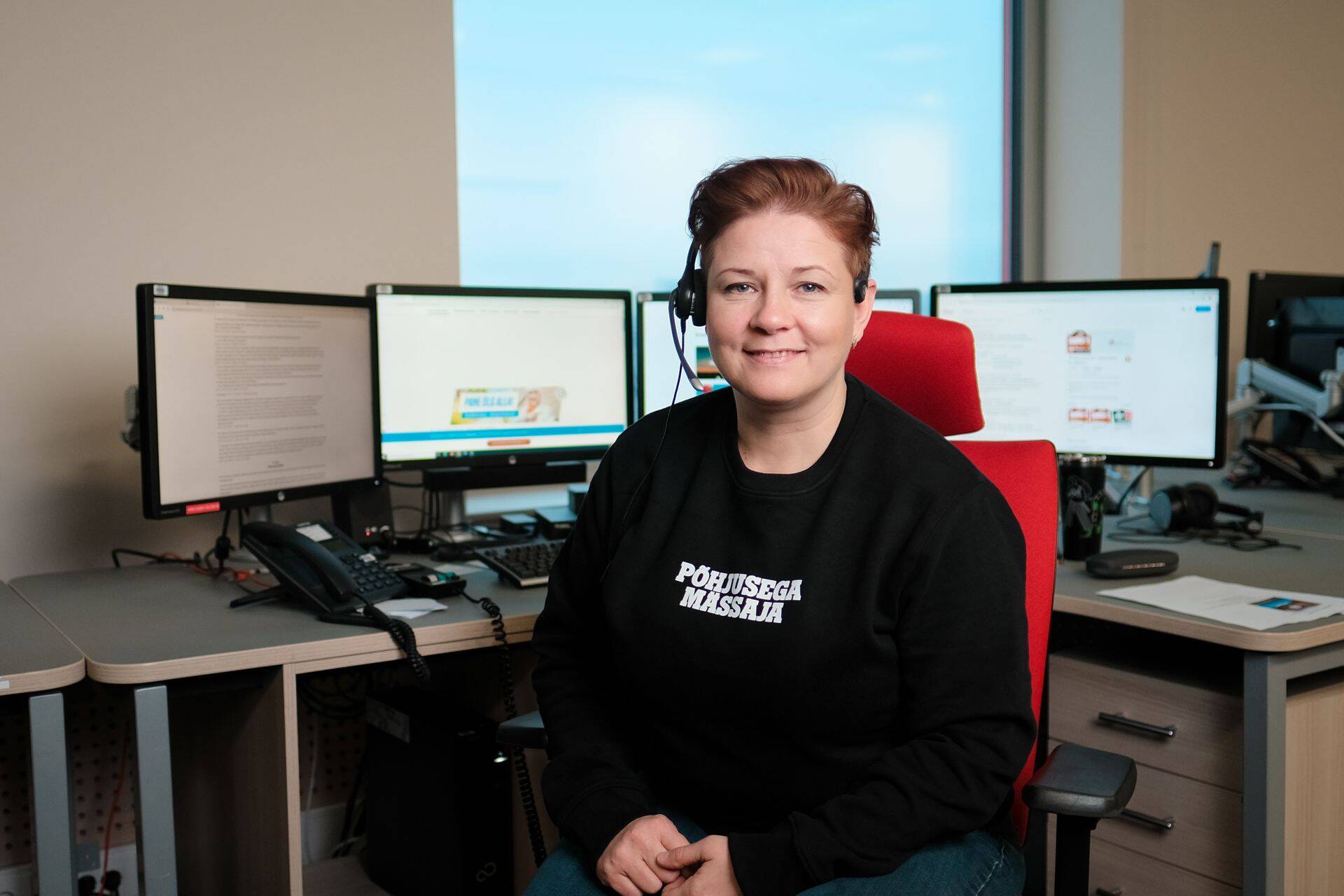 Tele2 turundusdirektor Ines Estrin käis 1247 liinil abiks.